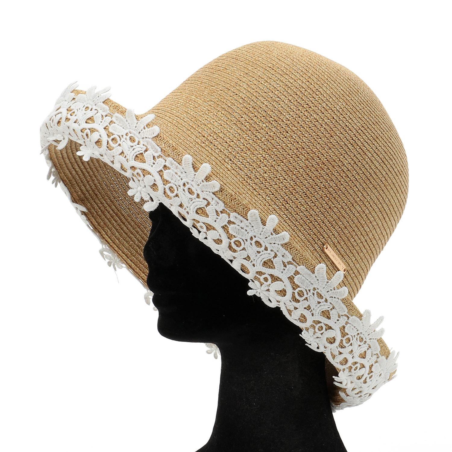 レース付きエッジアップペーパーハット - 画像2