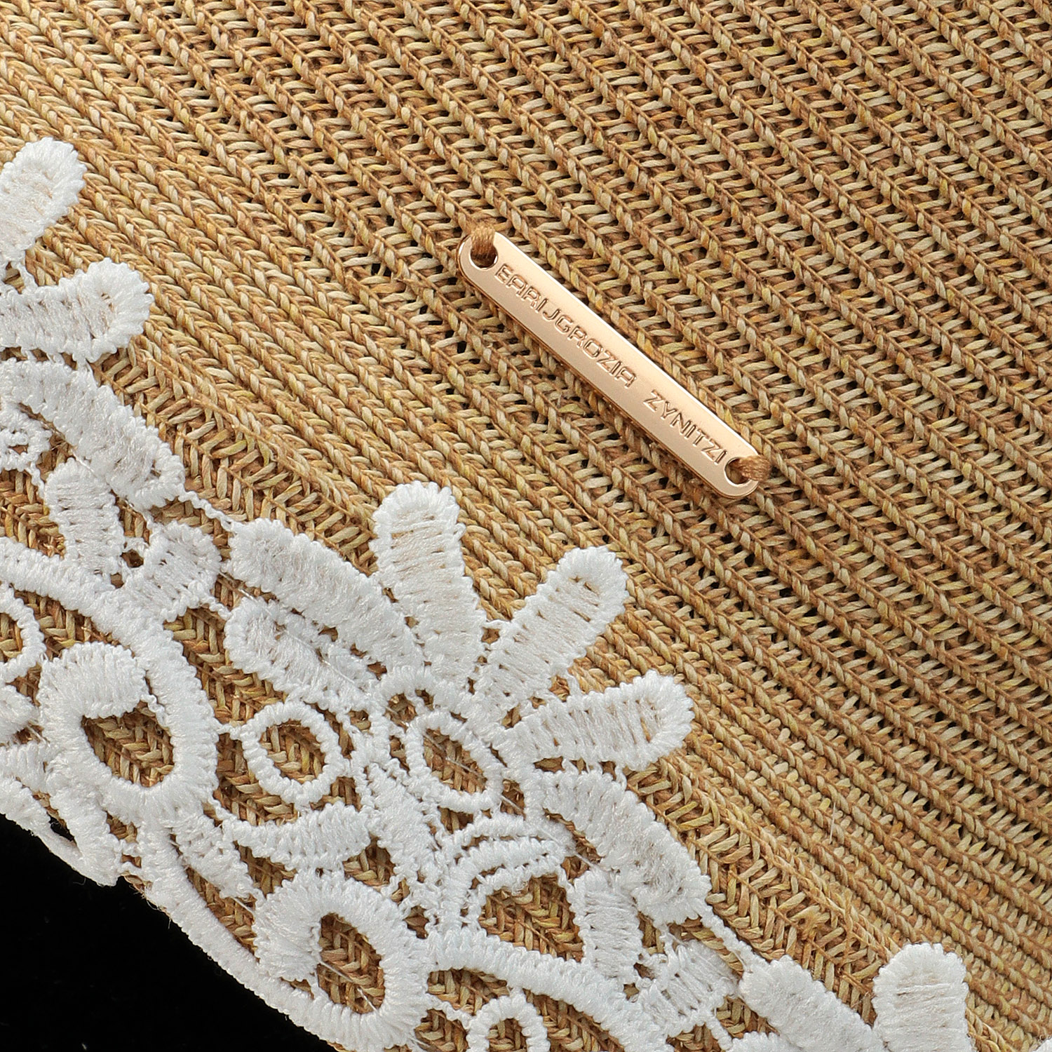 レース付きエッジアップペーパーハット - 画像4