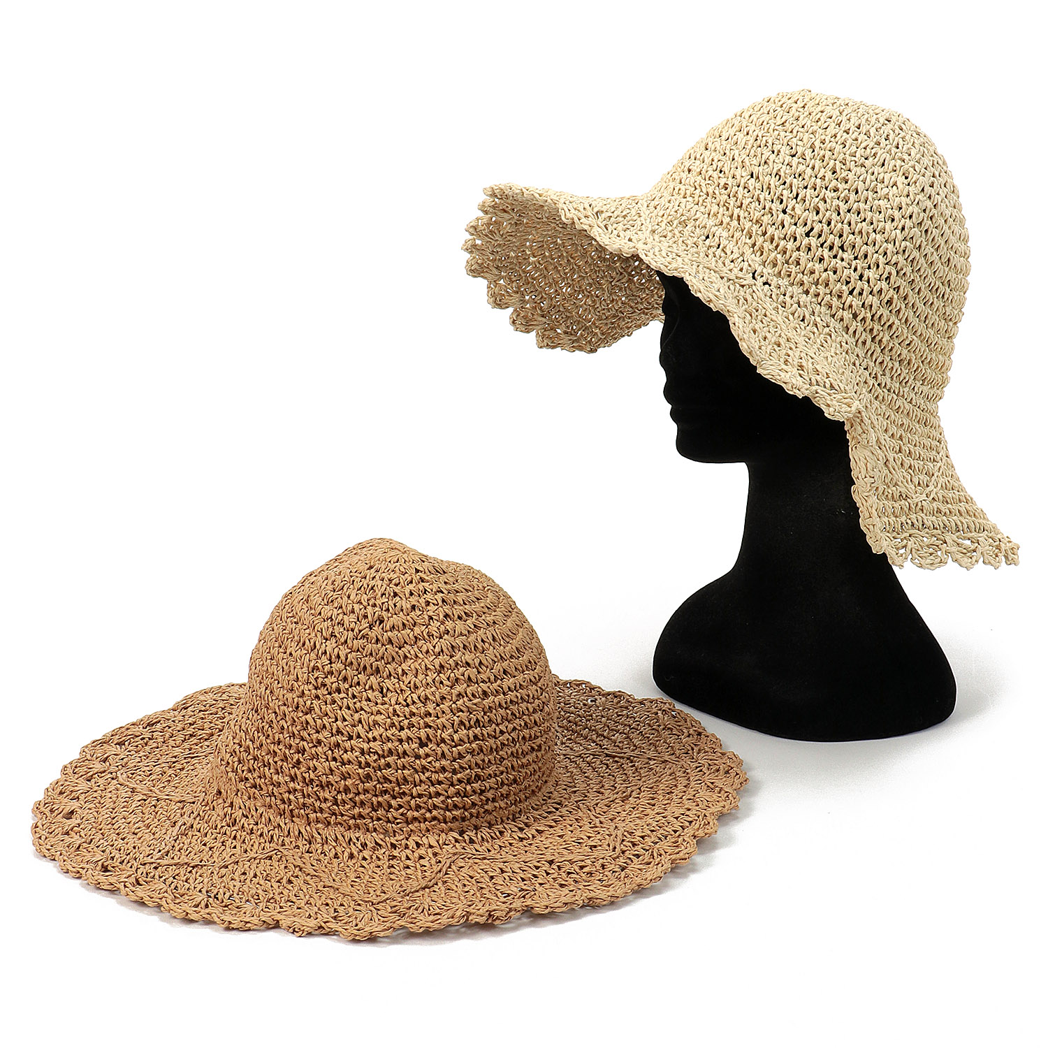 スカラップペーパーハット - 画像1