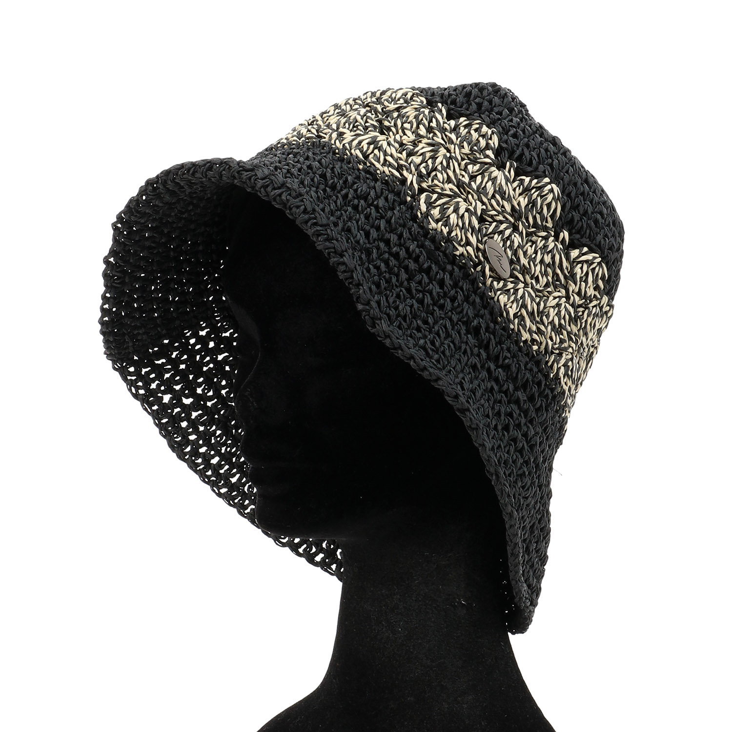 細編みペーパーバケットハット - 画像2