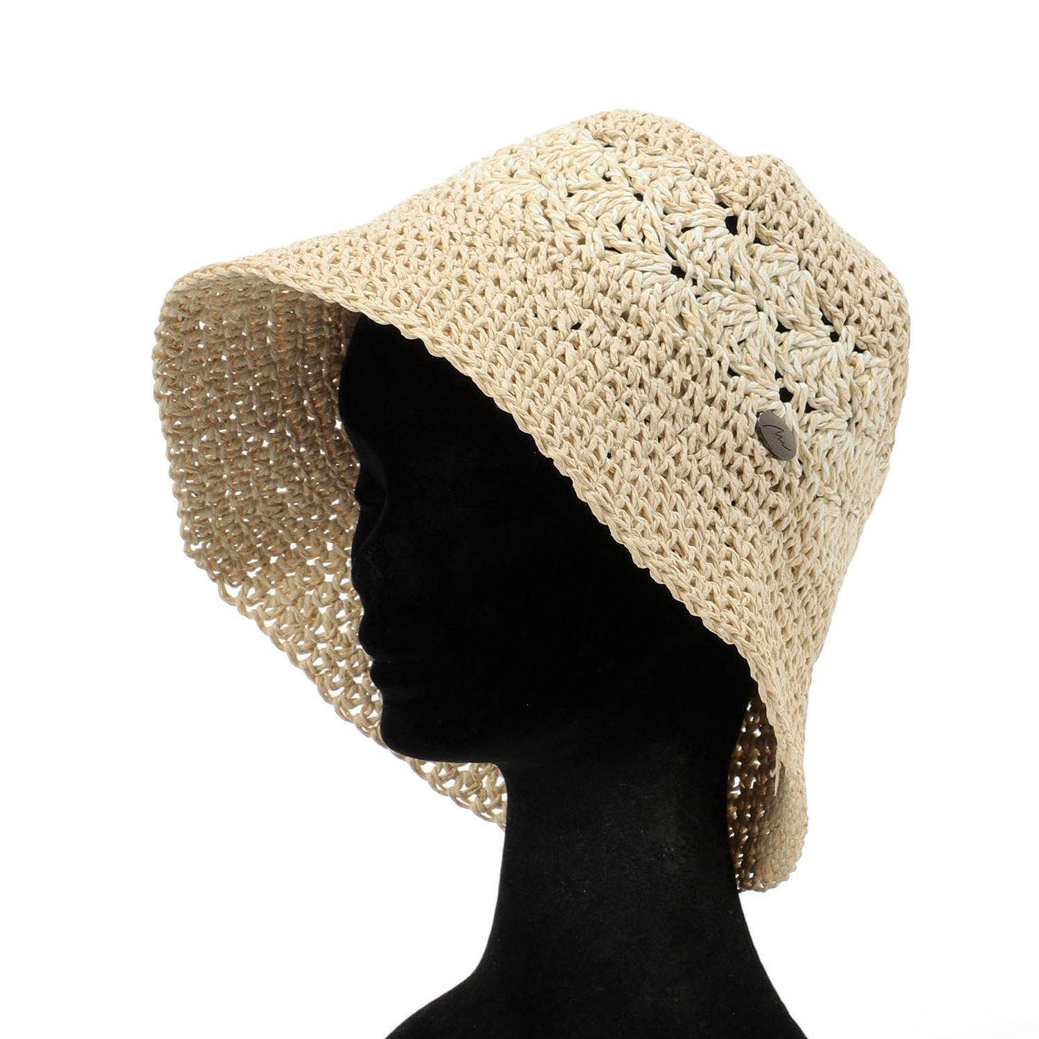 細編みペーパーバケットハット - 画像3