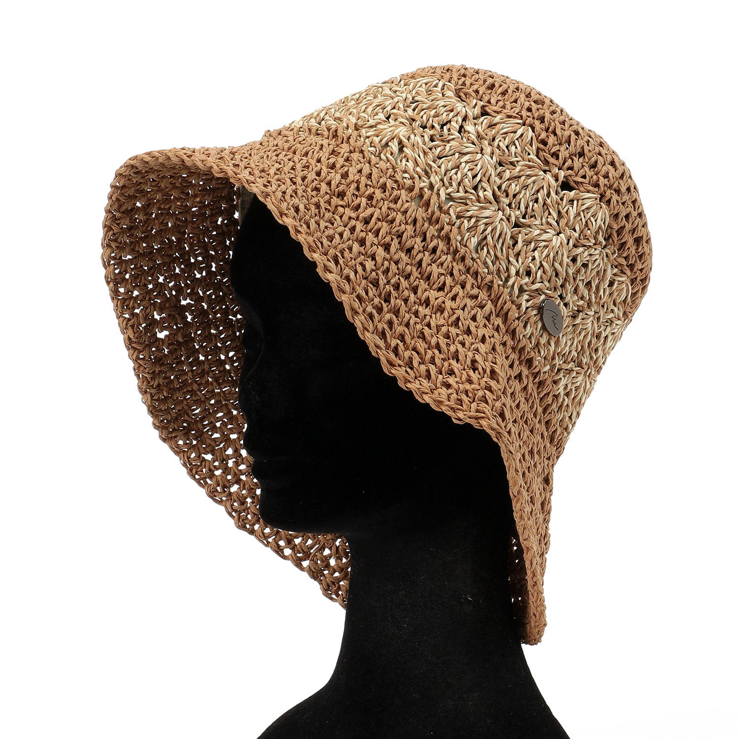 細編みペーパーバケットハット - 画像6