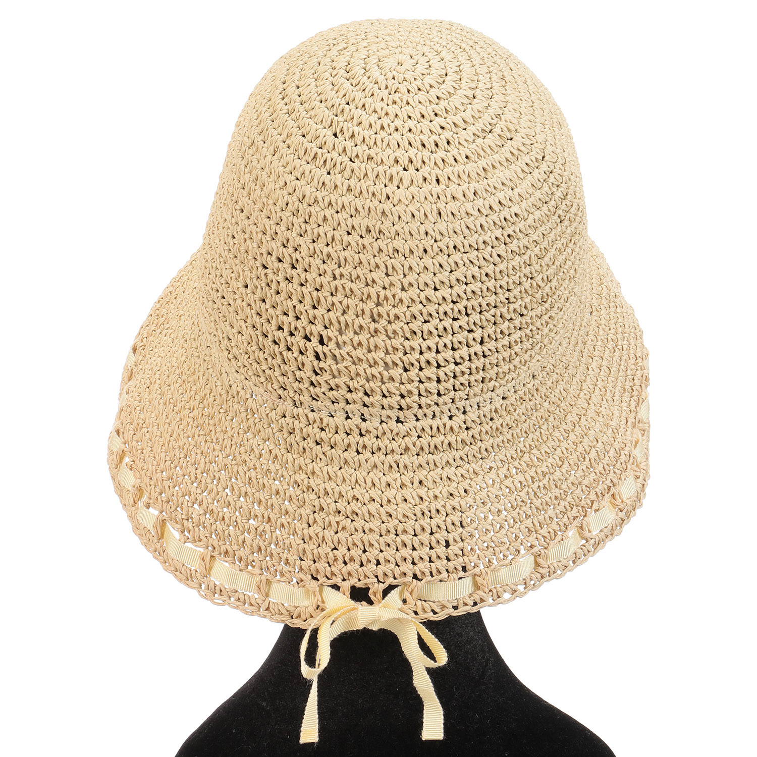 日本製 細編みリボンダウン - 画像4