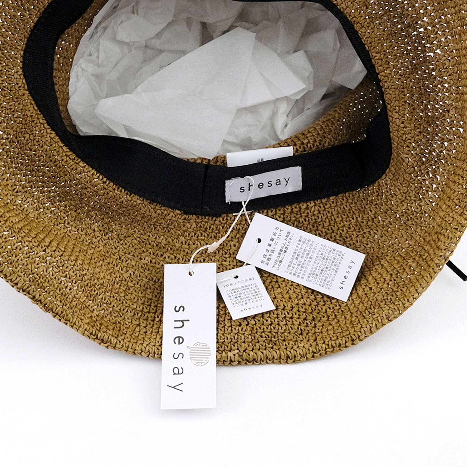 肌馴染みのいい ニュアンスカラーのクロシェハット - 画像17