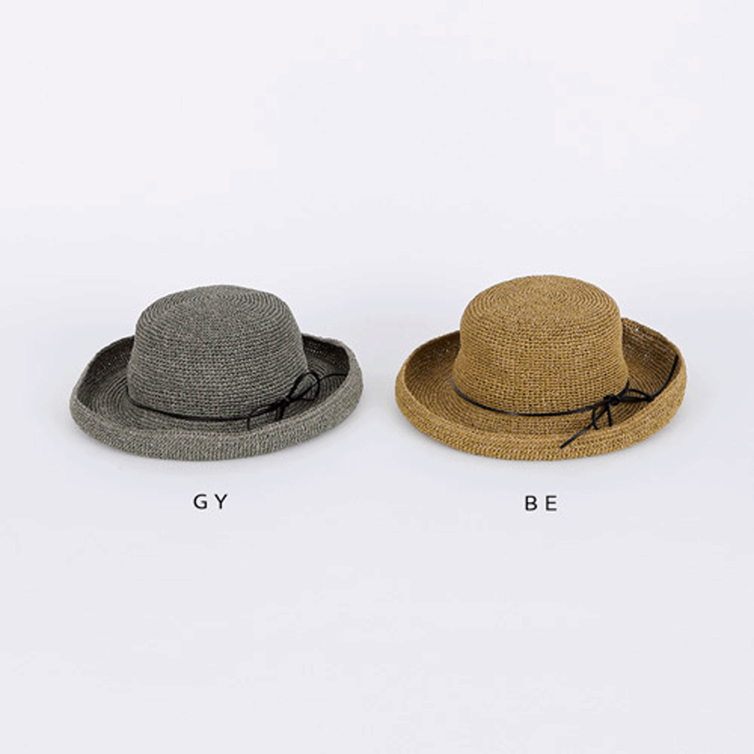 肌馴染みのいい ニュアンスカラーのクロシェハット - 画像4