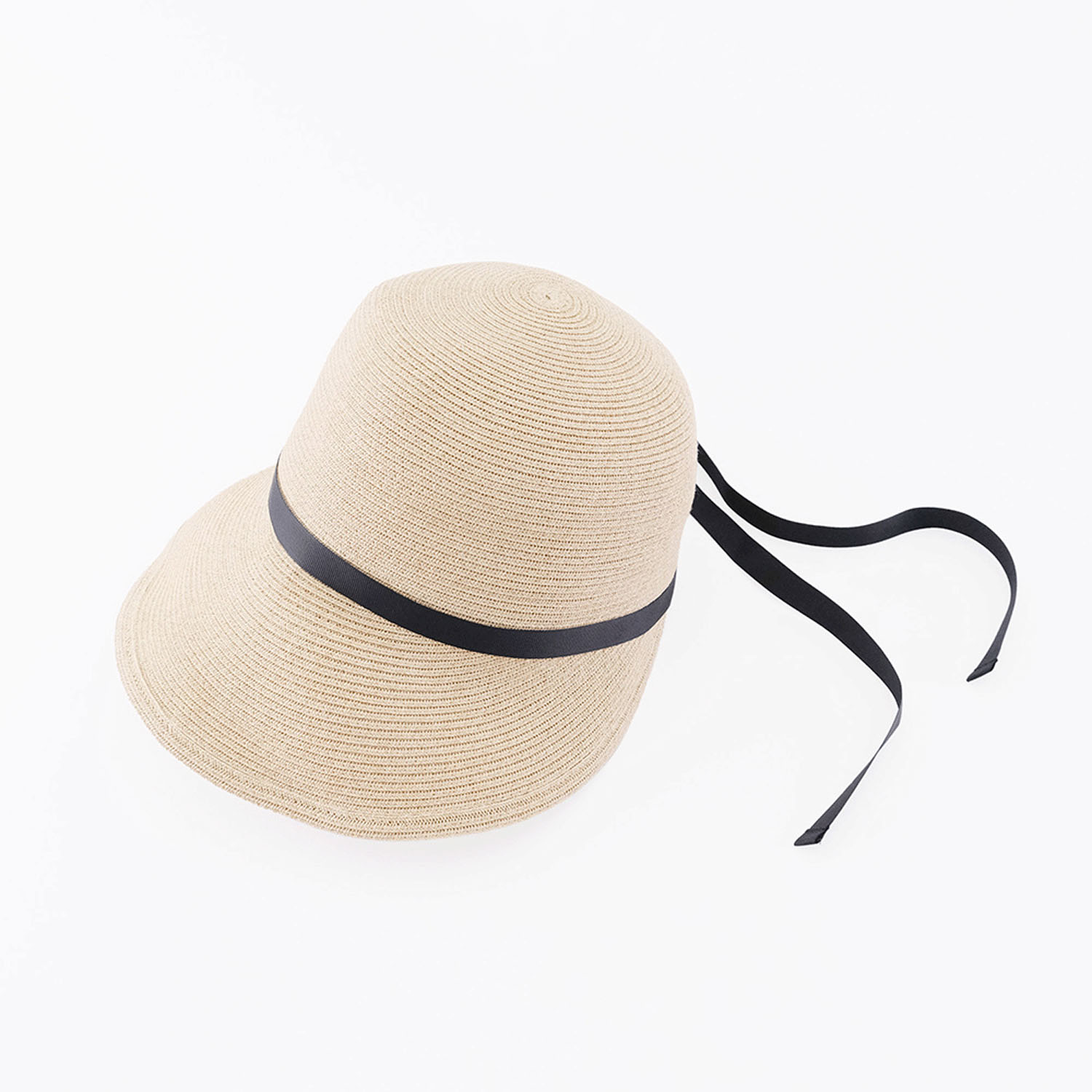 品よくかぶれる たっぷりブリムのジョッキーキャップ - 画像8