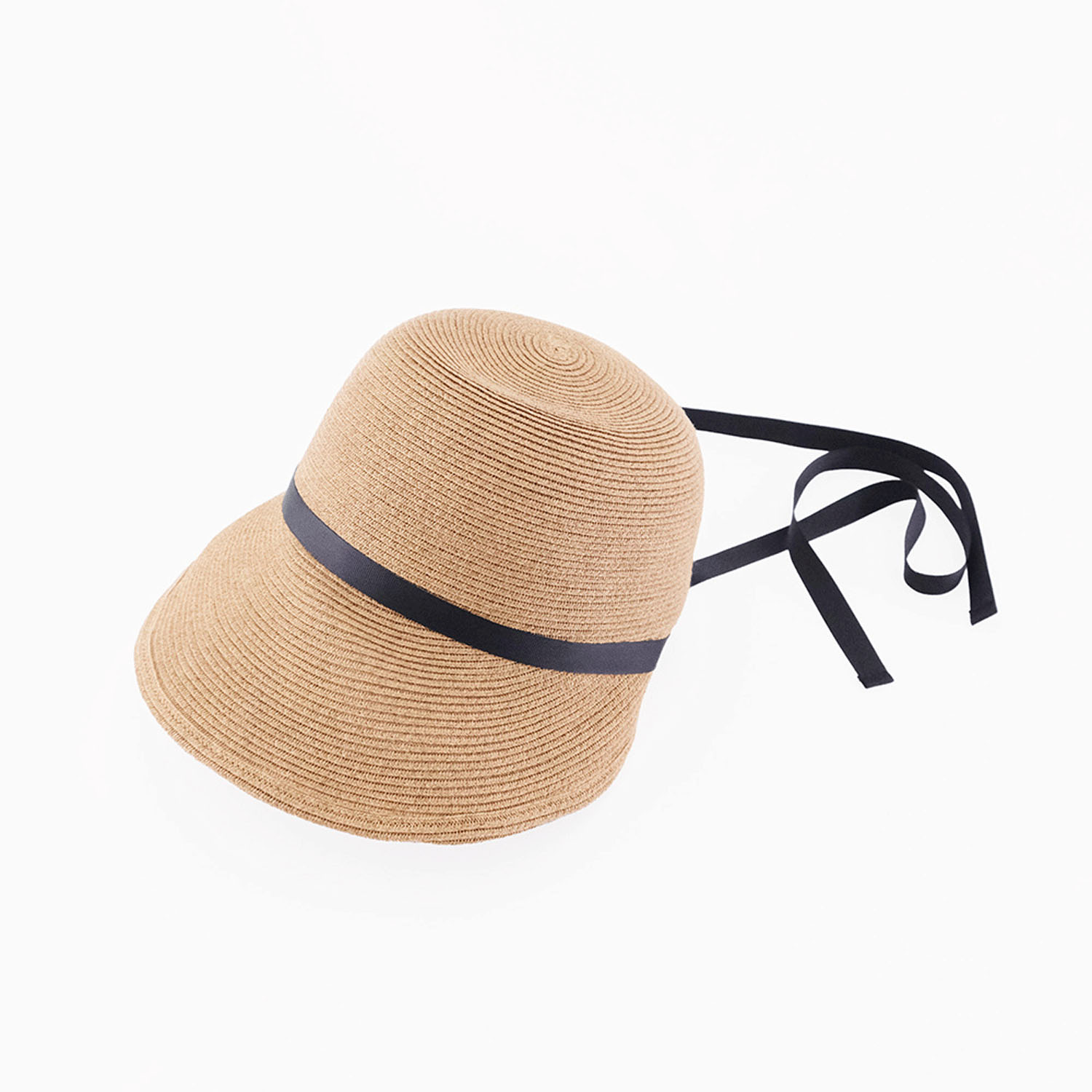 品よくかぶれる たっぷりブリムのジョッキーキャップ - 画像10