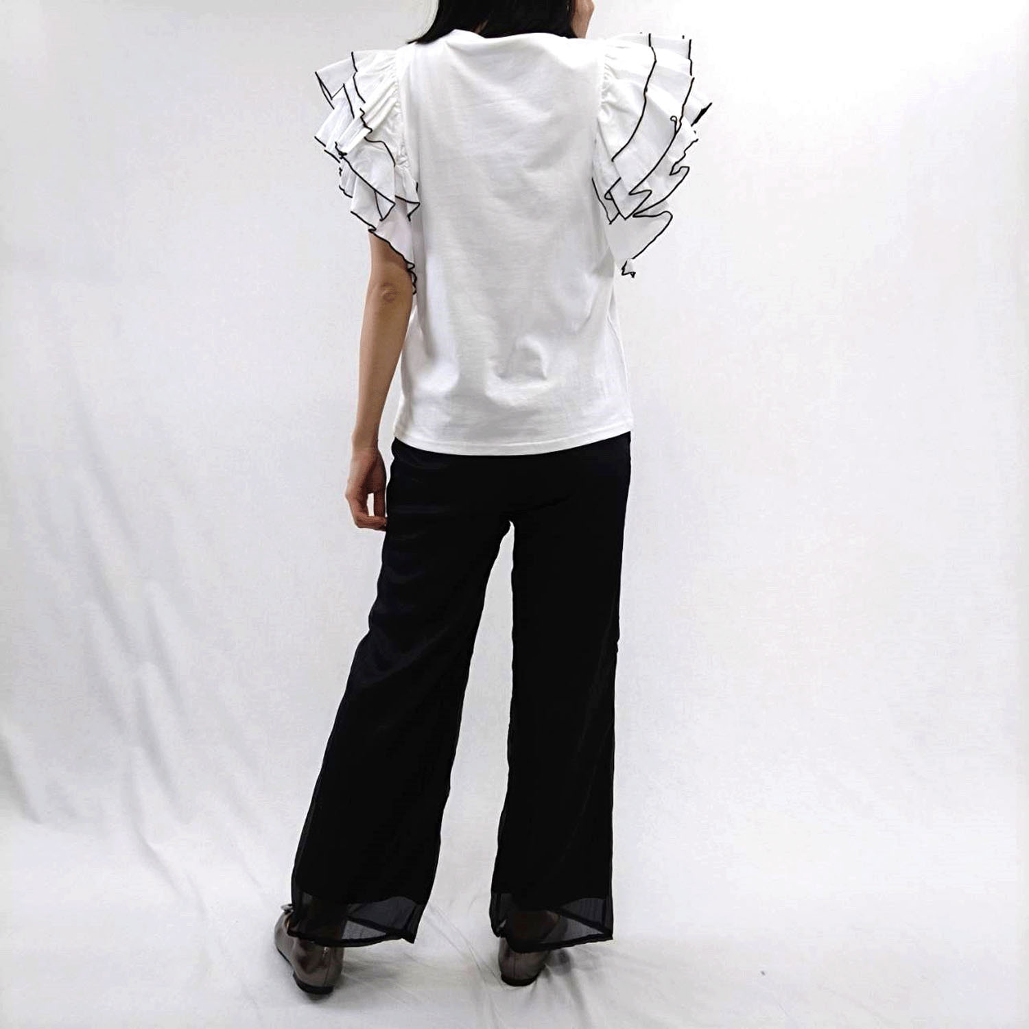 フリルデザインプルオーバー - 画像3