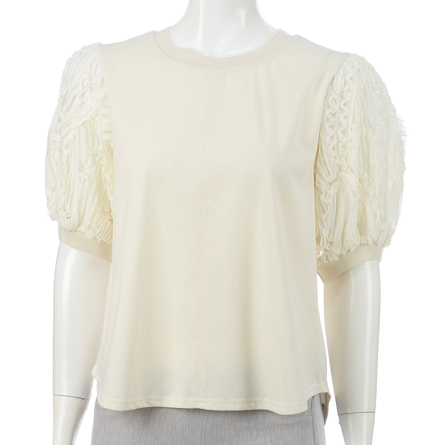 コードレースアクセントカットソープルオーバー - 画像11