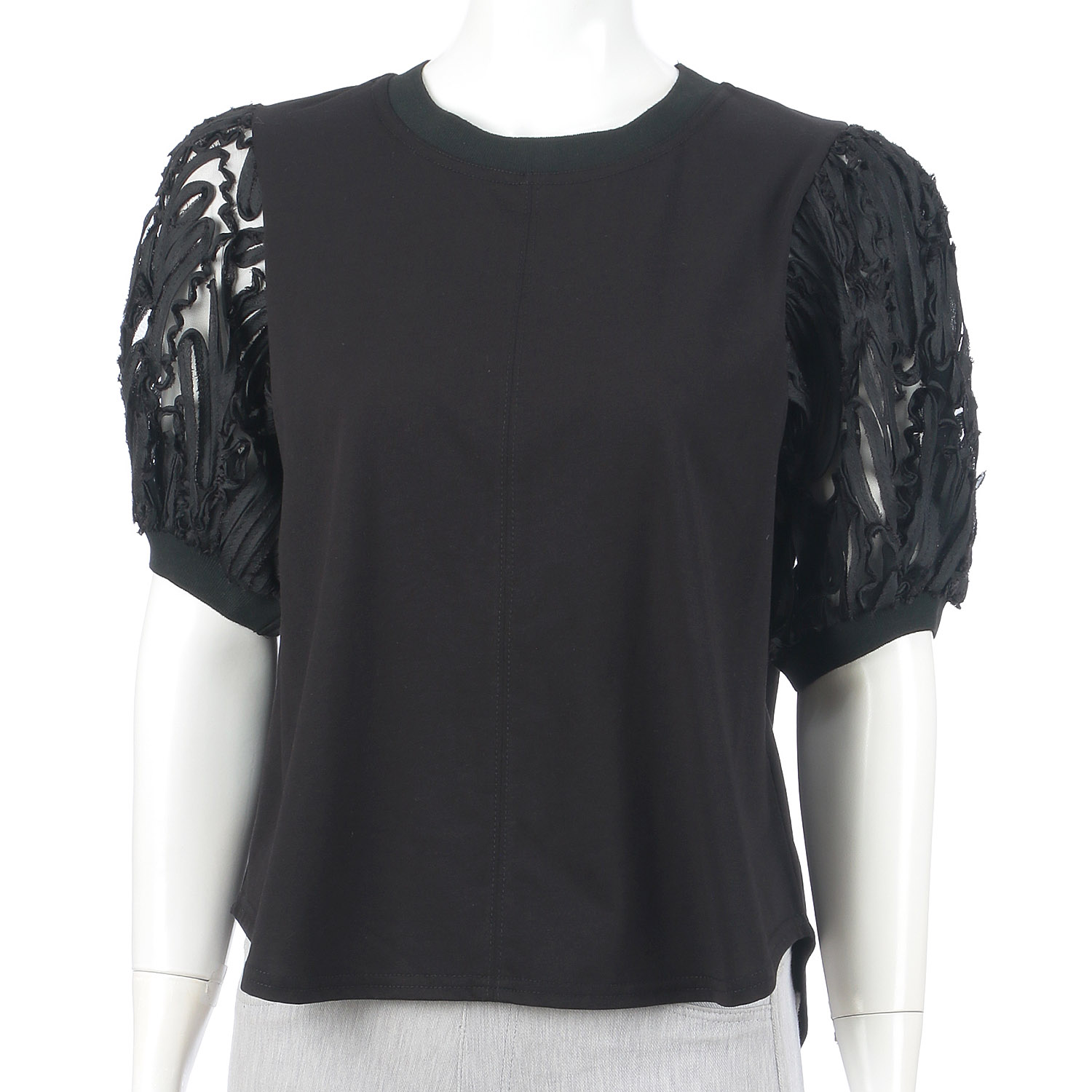 コードレースアクセントカットソープルオーバー - 画像5