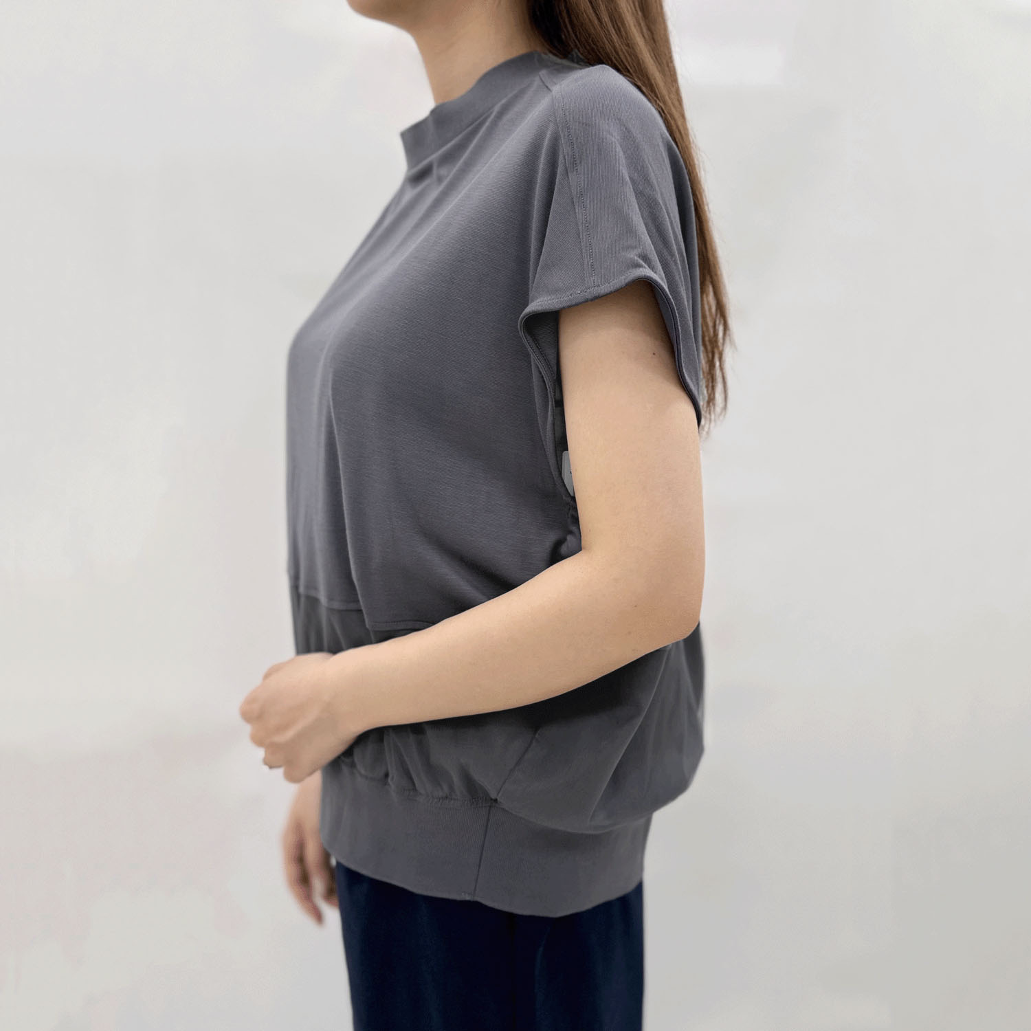 チュール切替プルオーバー - 画像2