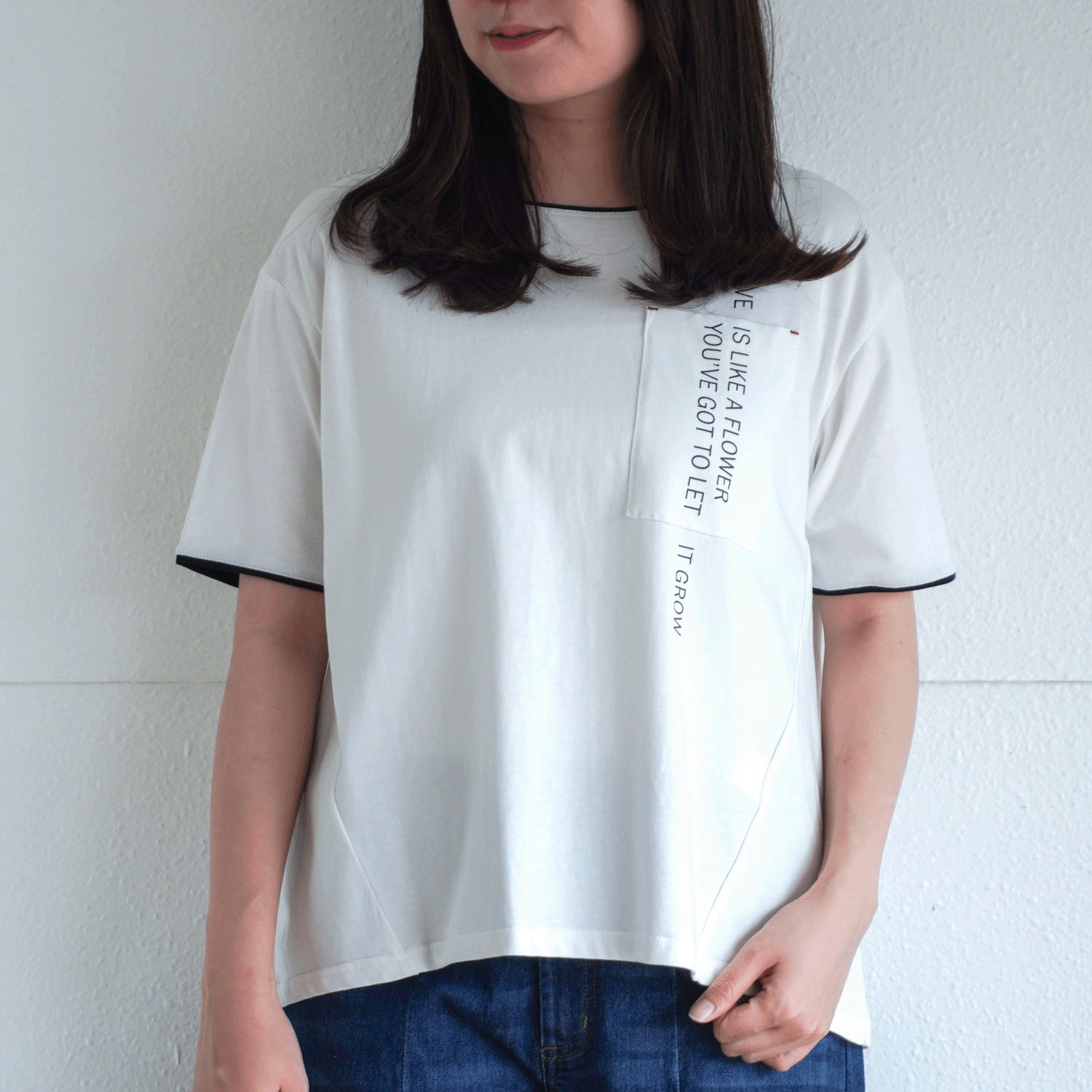 ロゴプリントプルオーバー - 画像1