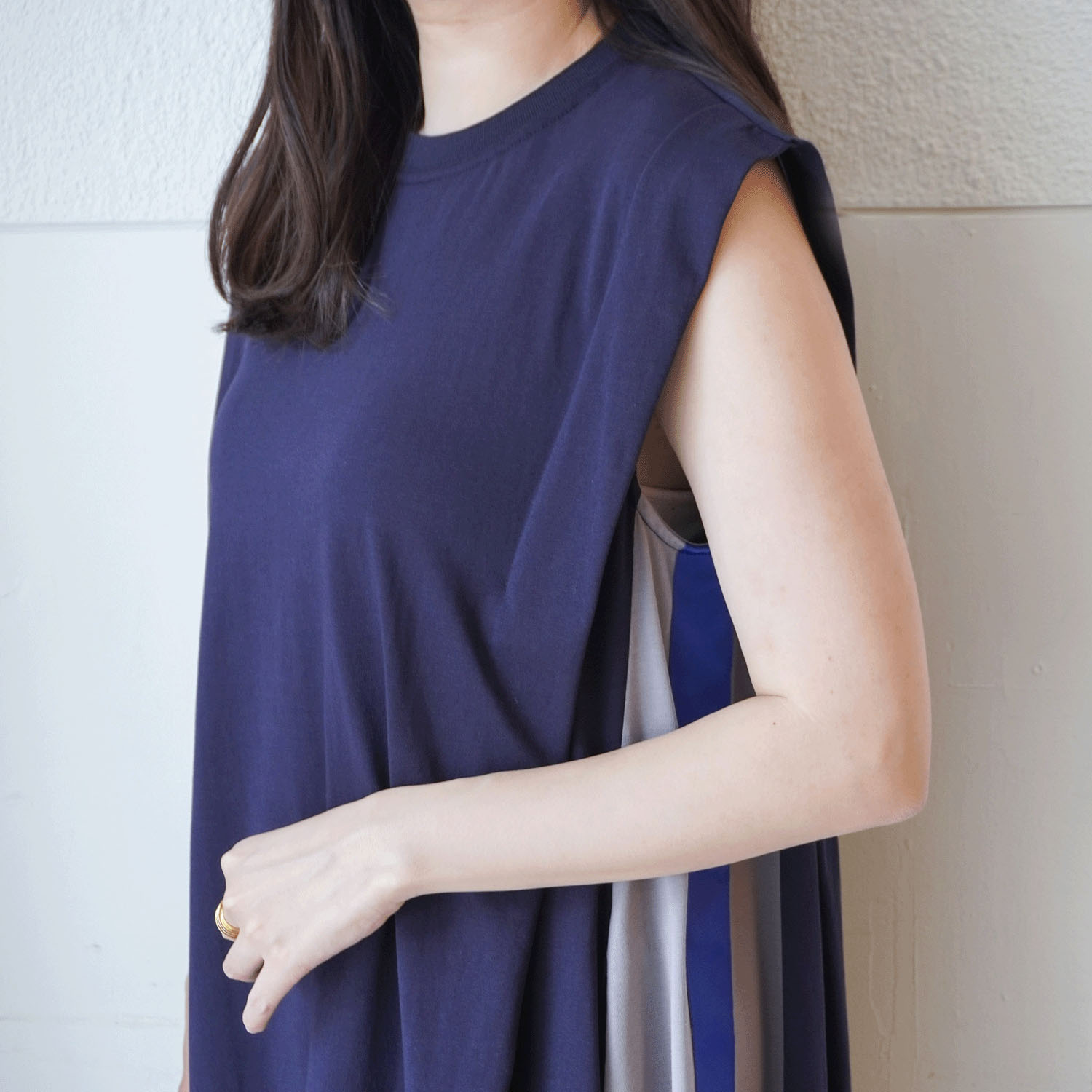 【Insta Live】ノースリーブワンピース - 画像4