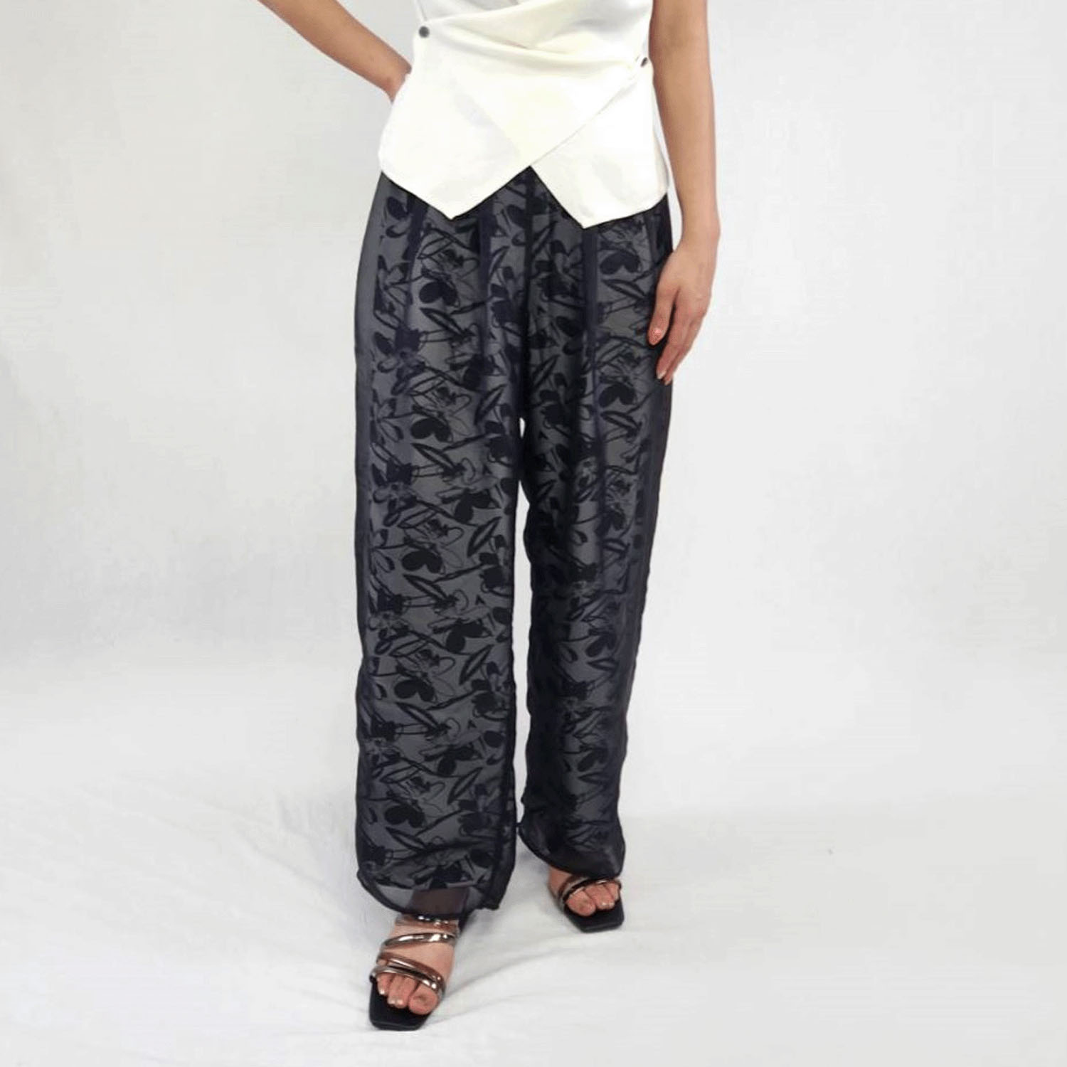 シアーワイドパンツ - 画像12