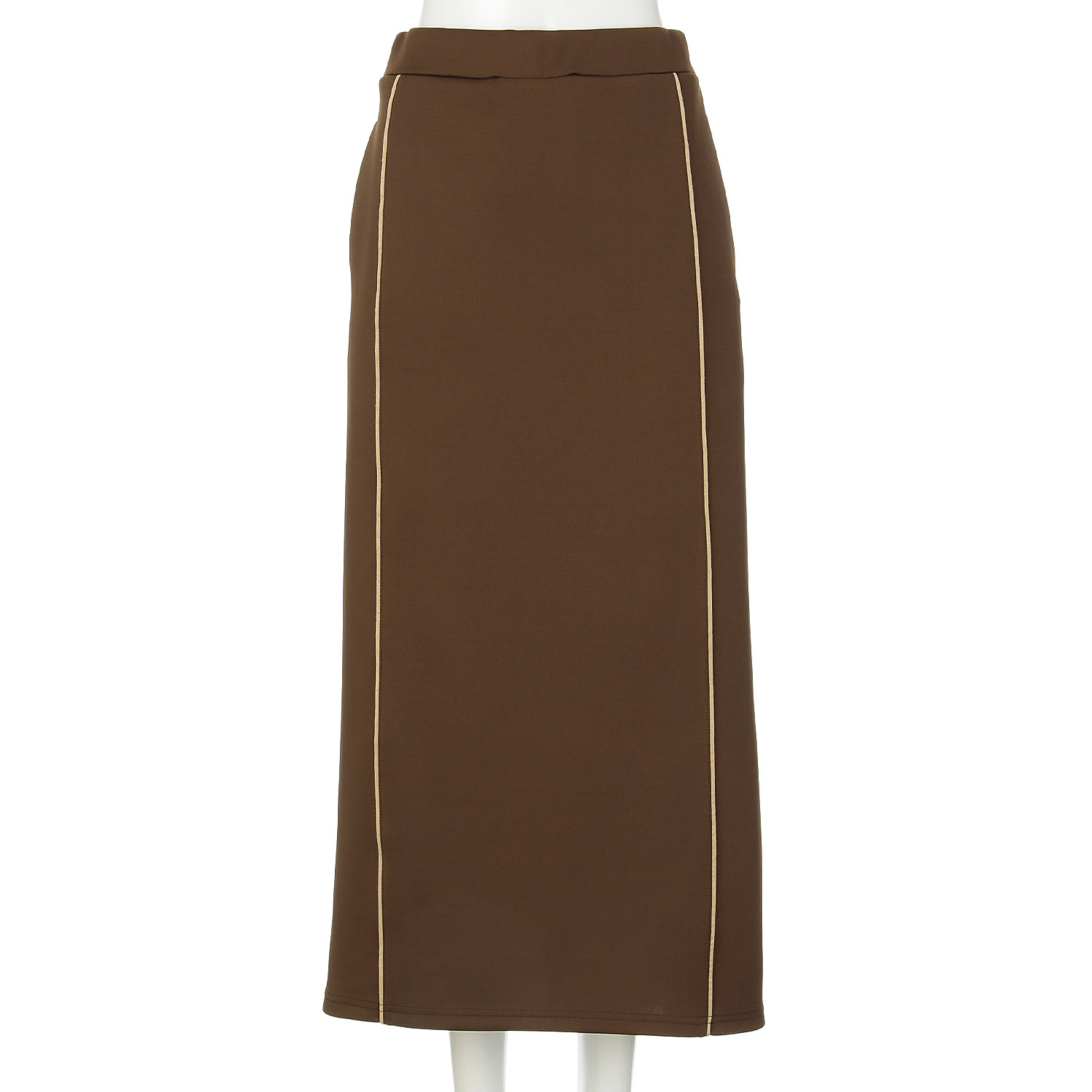 ダンボール配色パイピングスカート - 画像1