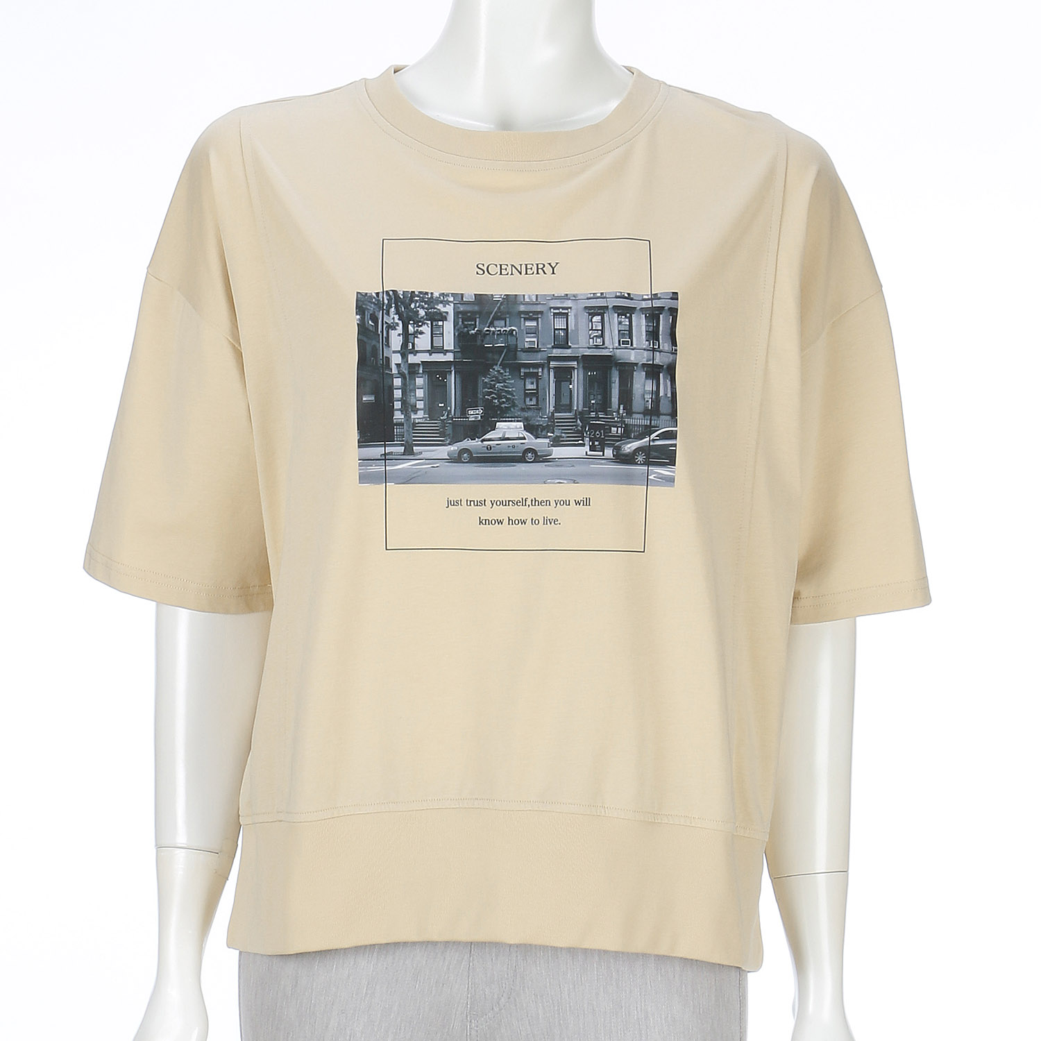 転写プリントプルオーバー - 画像6