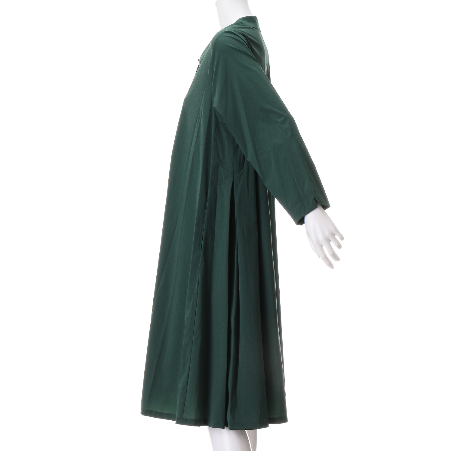 綿ナイロンストレッチワンピース - 画像4