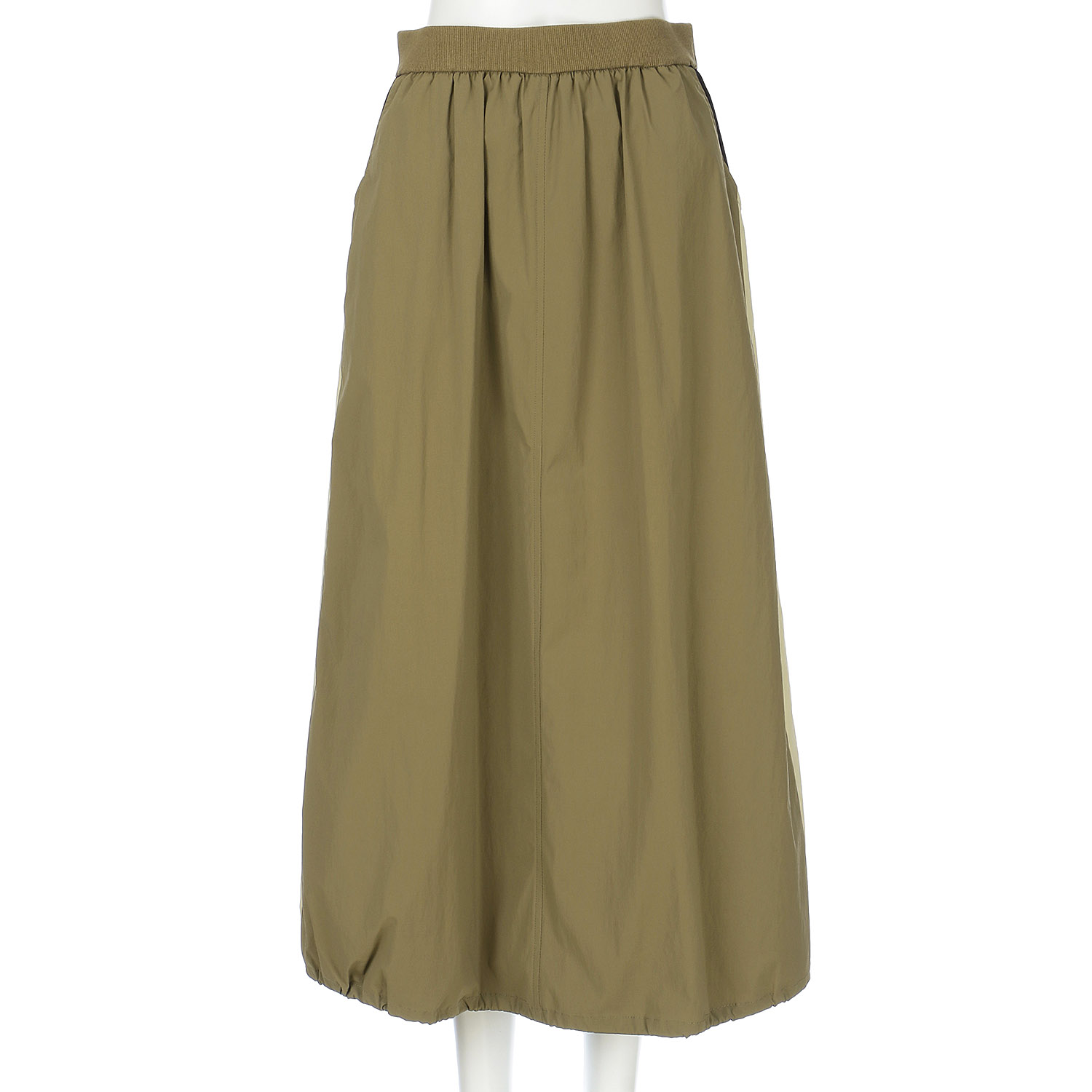 配色バルーンスカート - 画像1