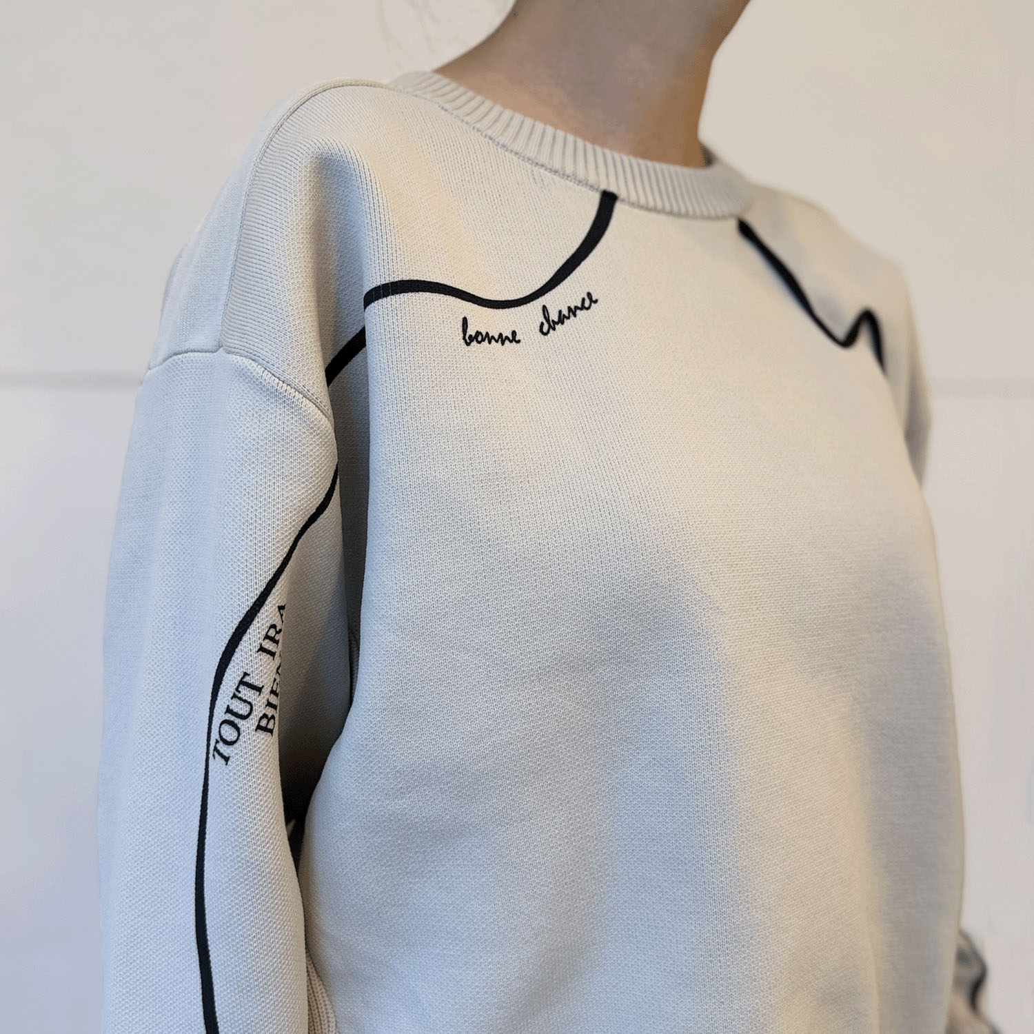 軽量ニットロゴプルオーバー - 画像3