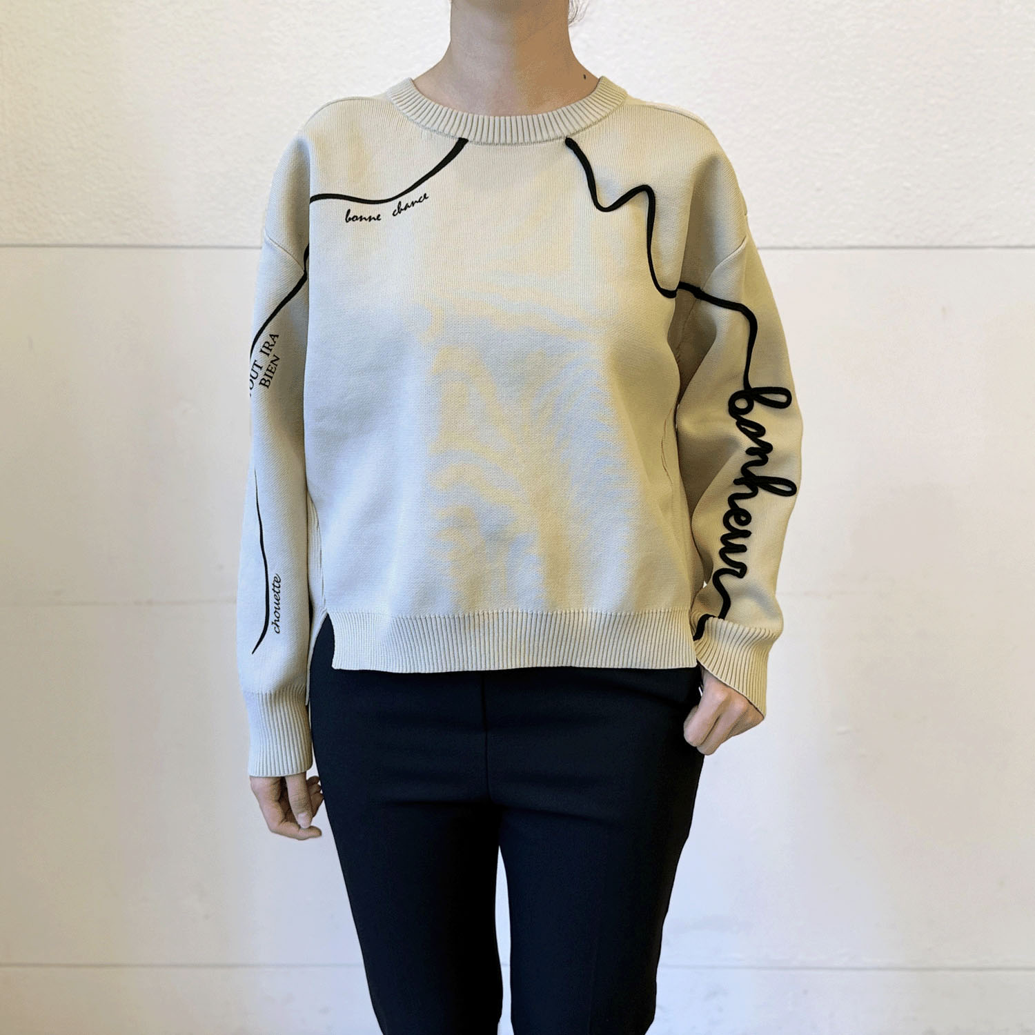 軽量ニットロゴプルオーバー - 画像9