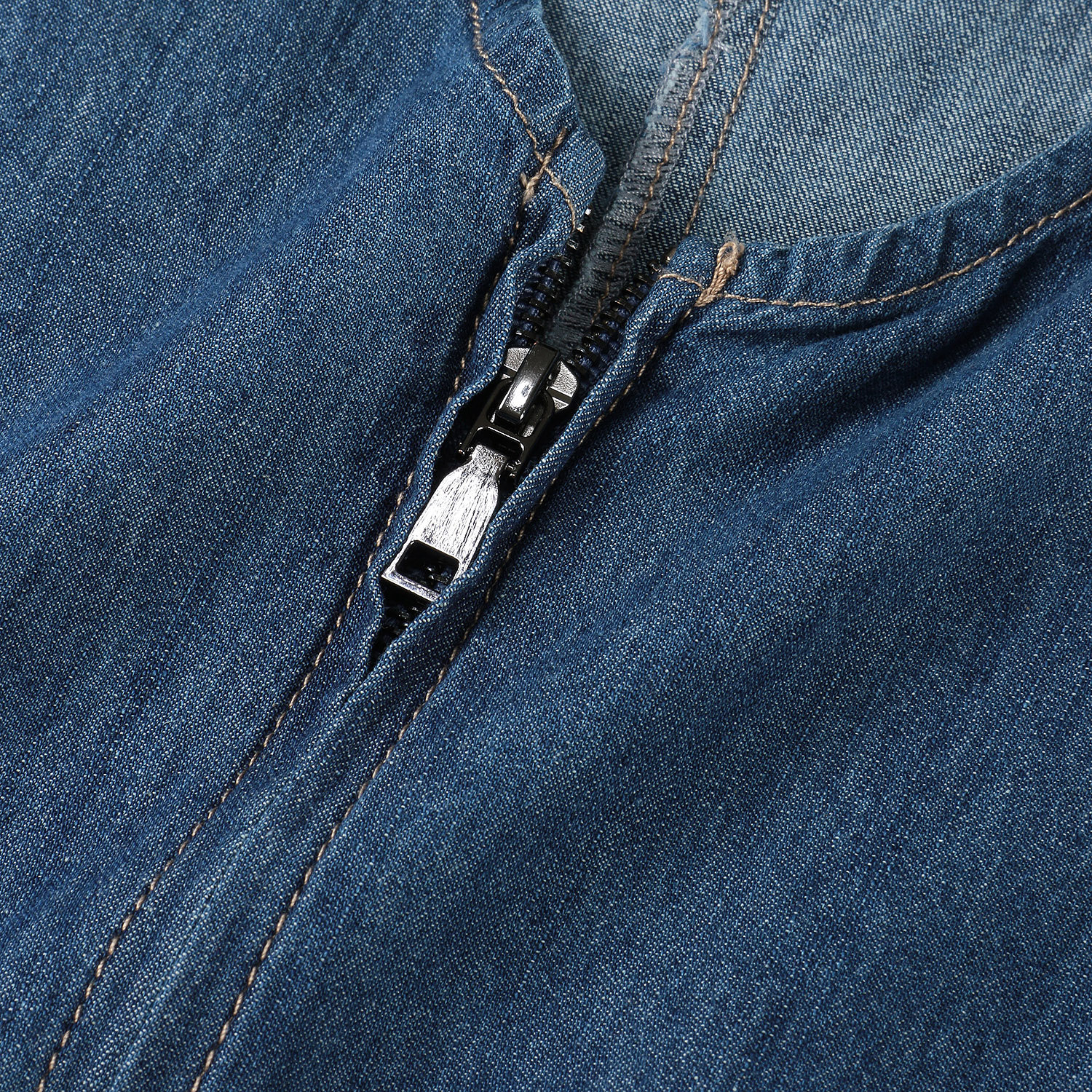 デニムジャンパースカート - 画像6