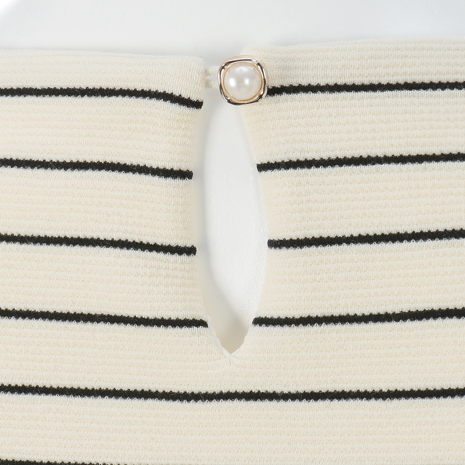 裾レースボーダープルオーバー - 画像5