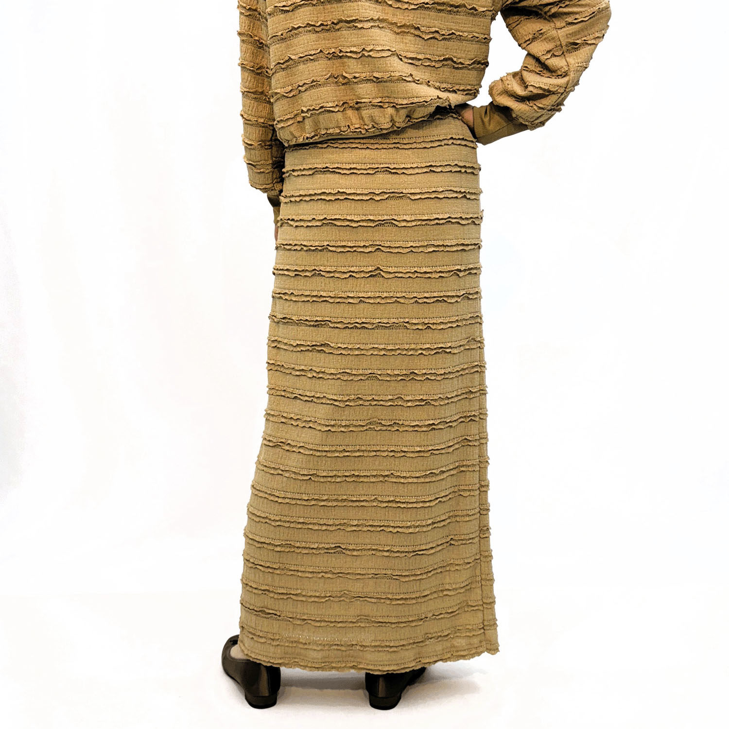 シャーリングフリルスカート - 画像3