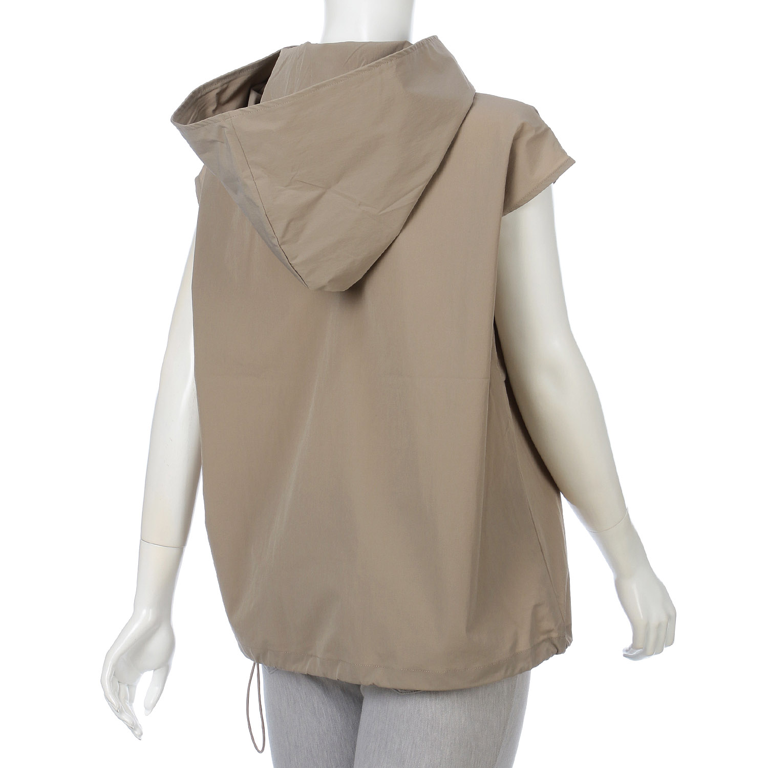 ラッシュガードフード付きビッグポケットプルオーバー - 画像2