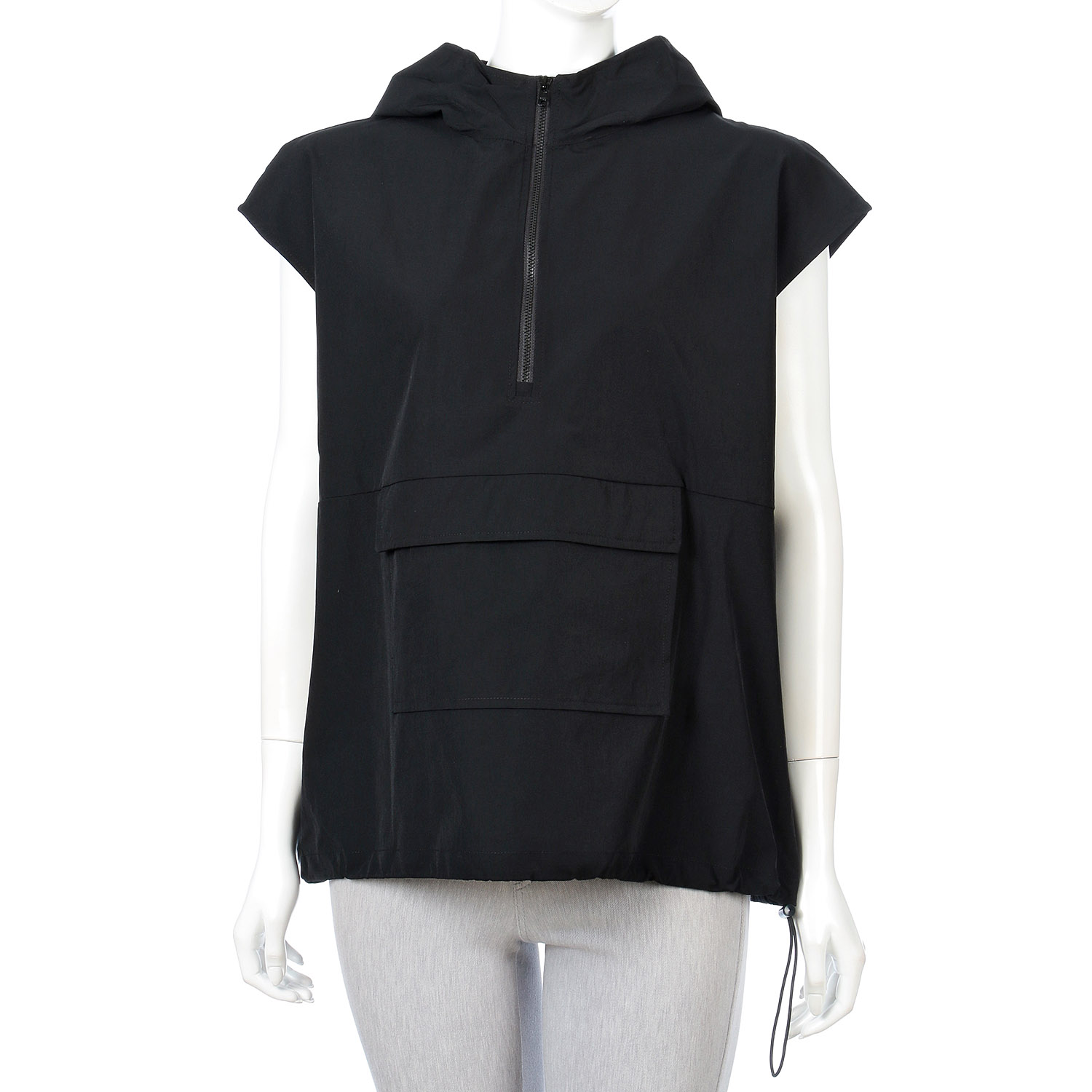 ラッシュガードフード付きビッグポケットプルオーバー - 画像6