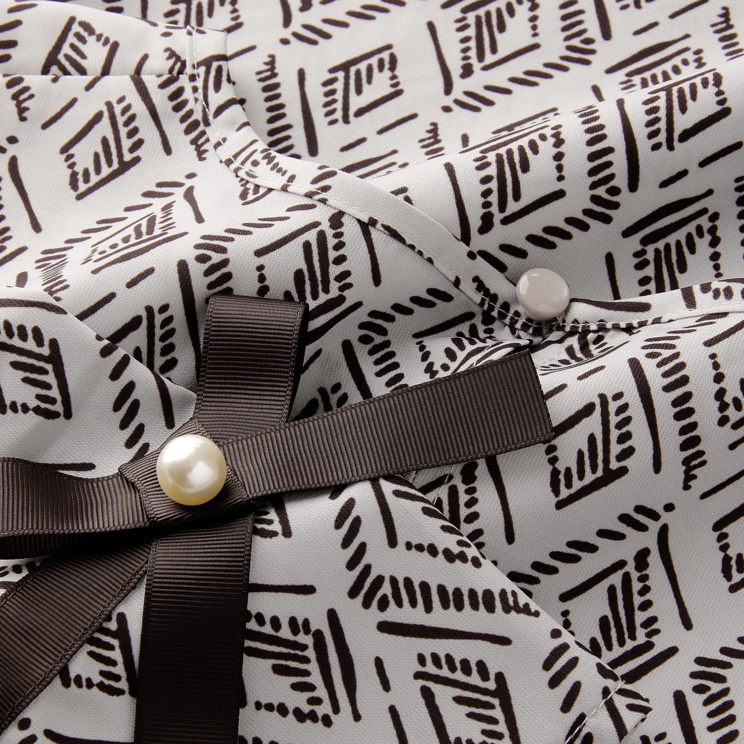 ジョーゼットプリントチュニック - 画像4