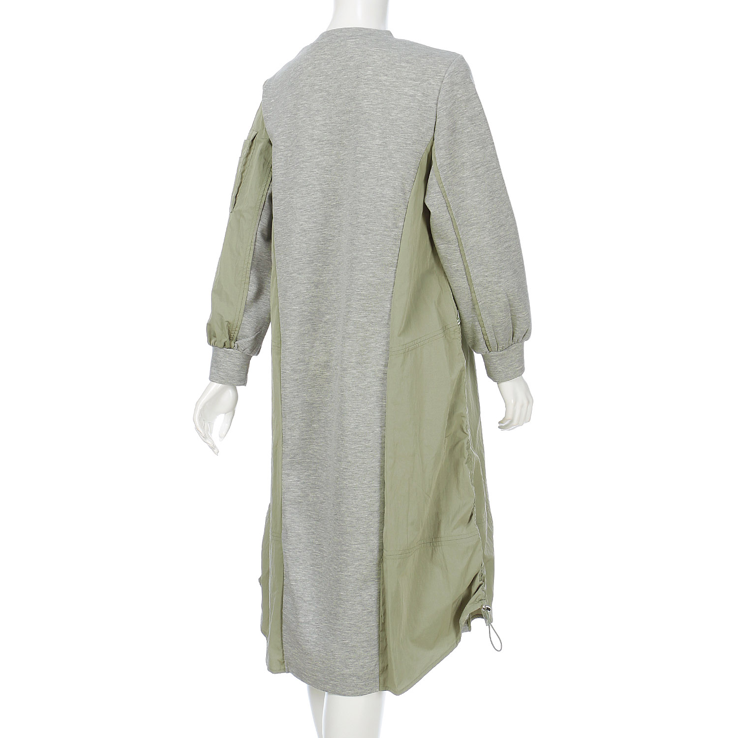 配色ワンピース - 画像3