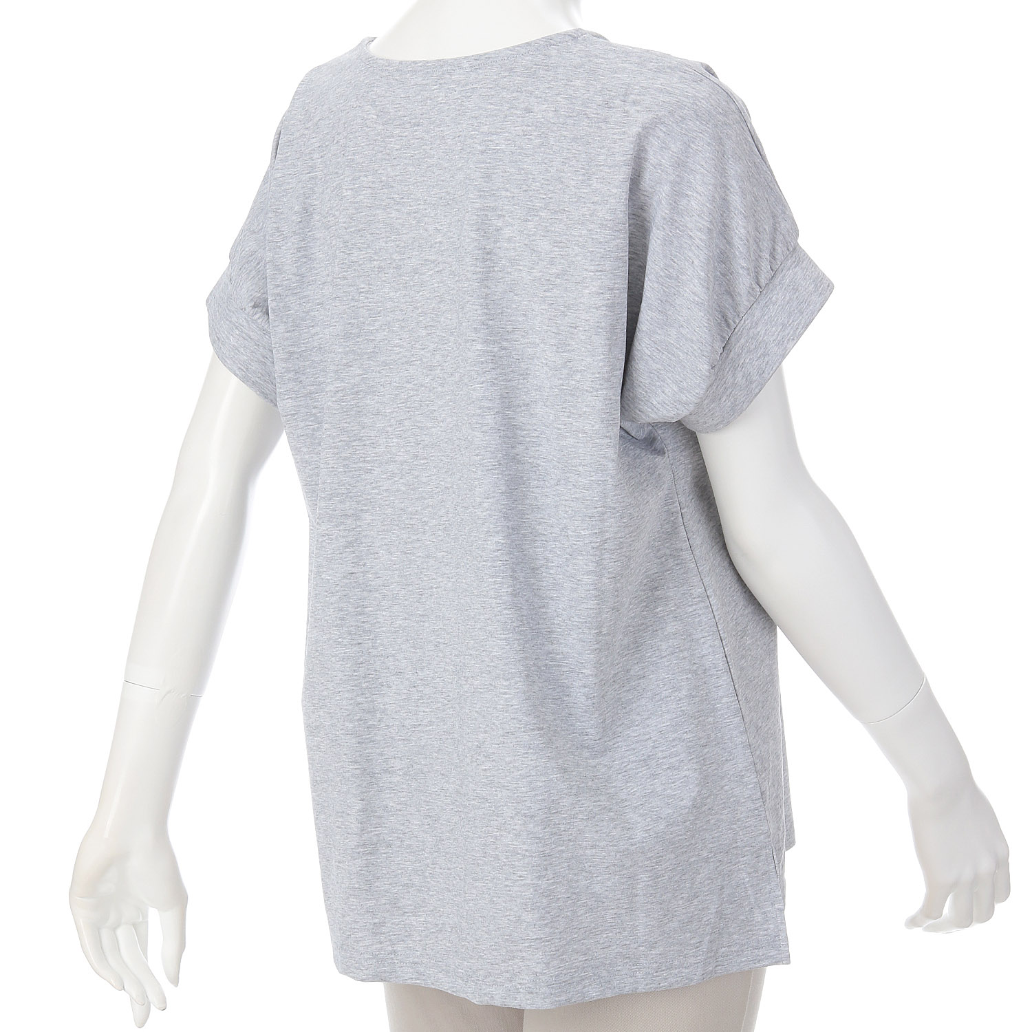 接触冷感リボン付プリントチュニック - 画像3