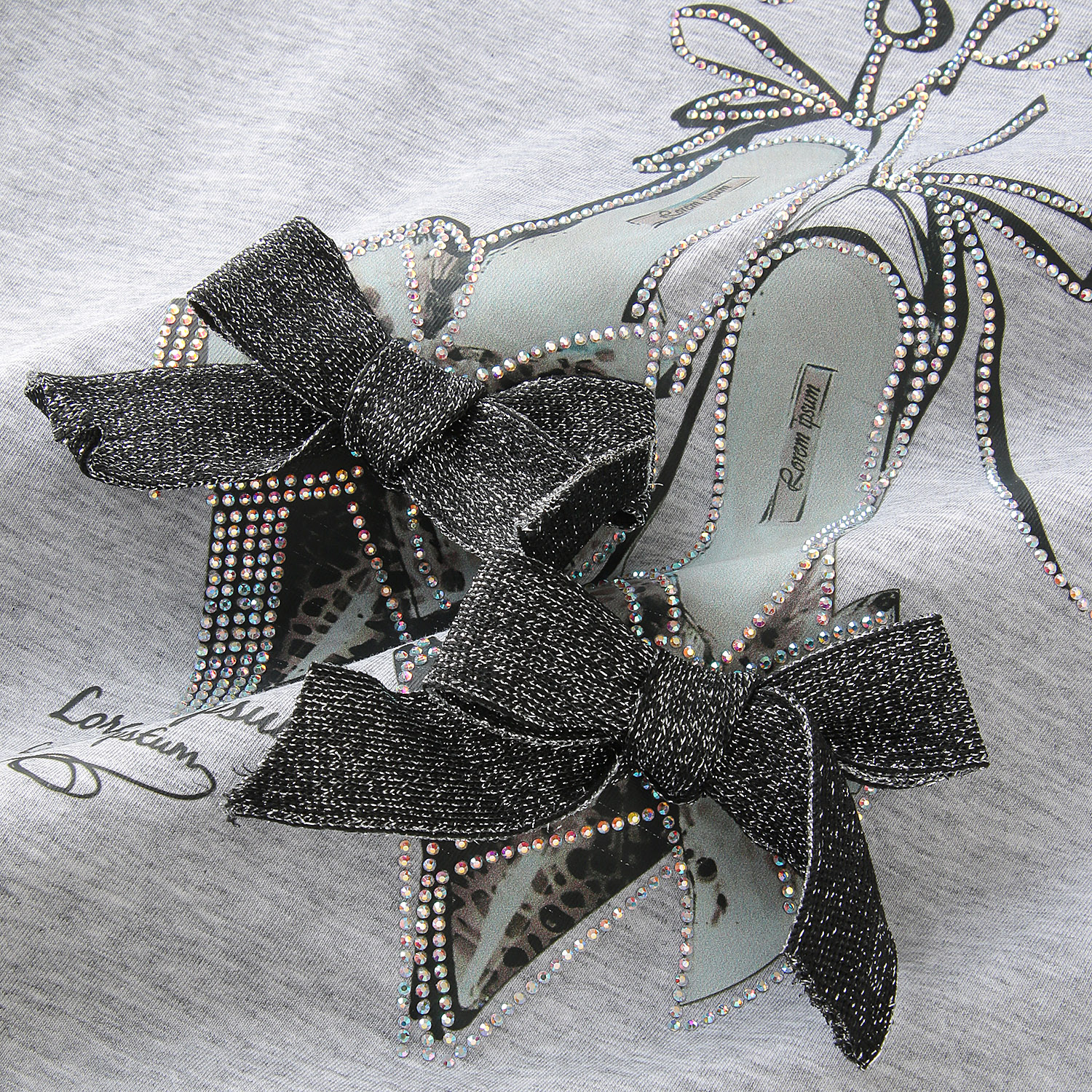 接触冷感リボン付プリントチュニック - 画像4