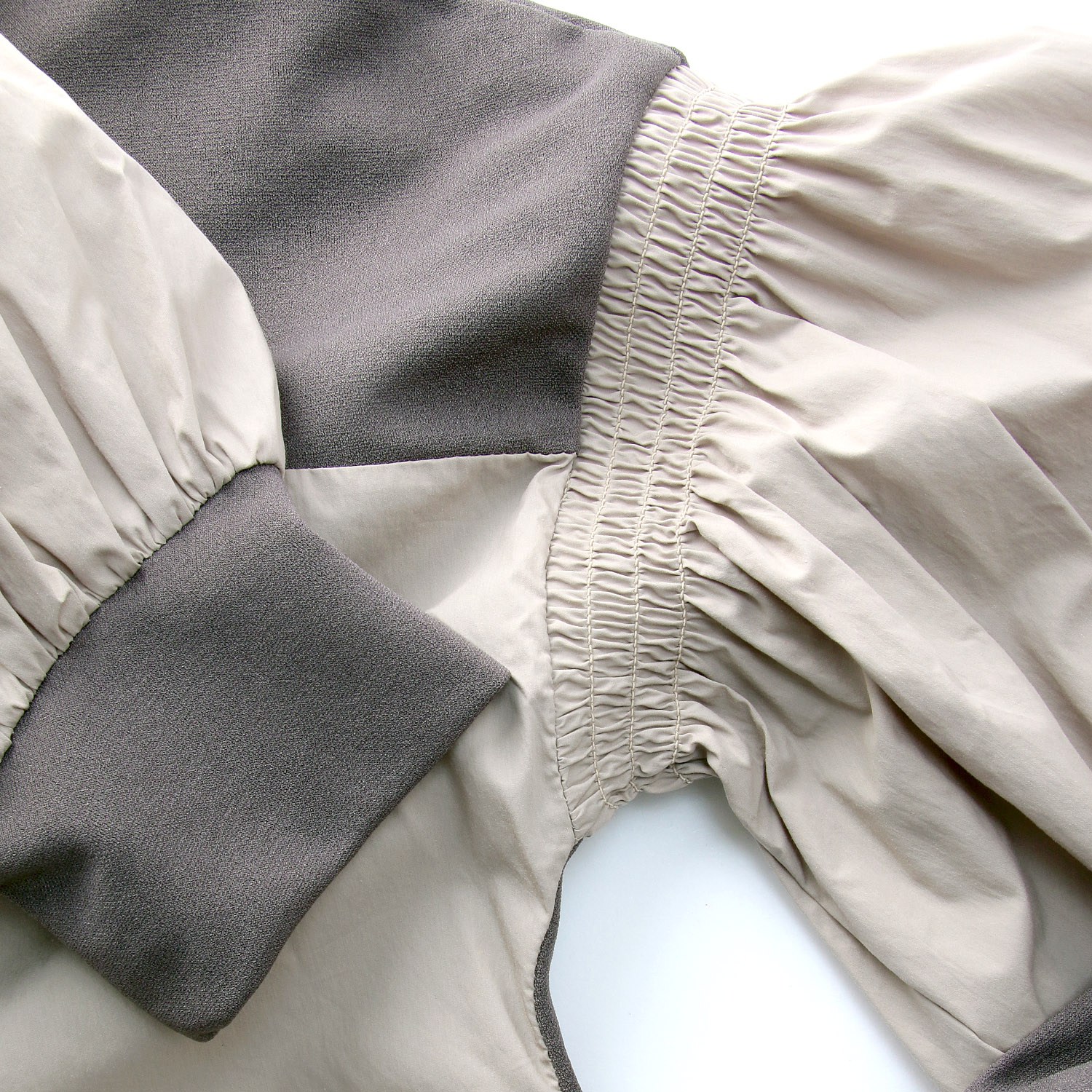 配色ワンピース - 画像5