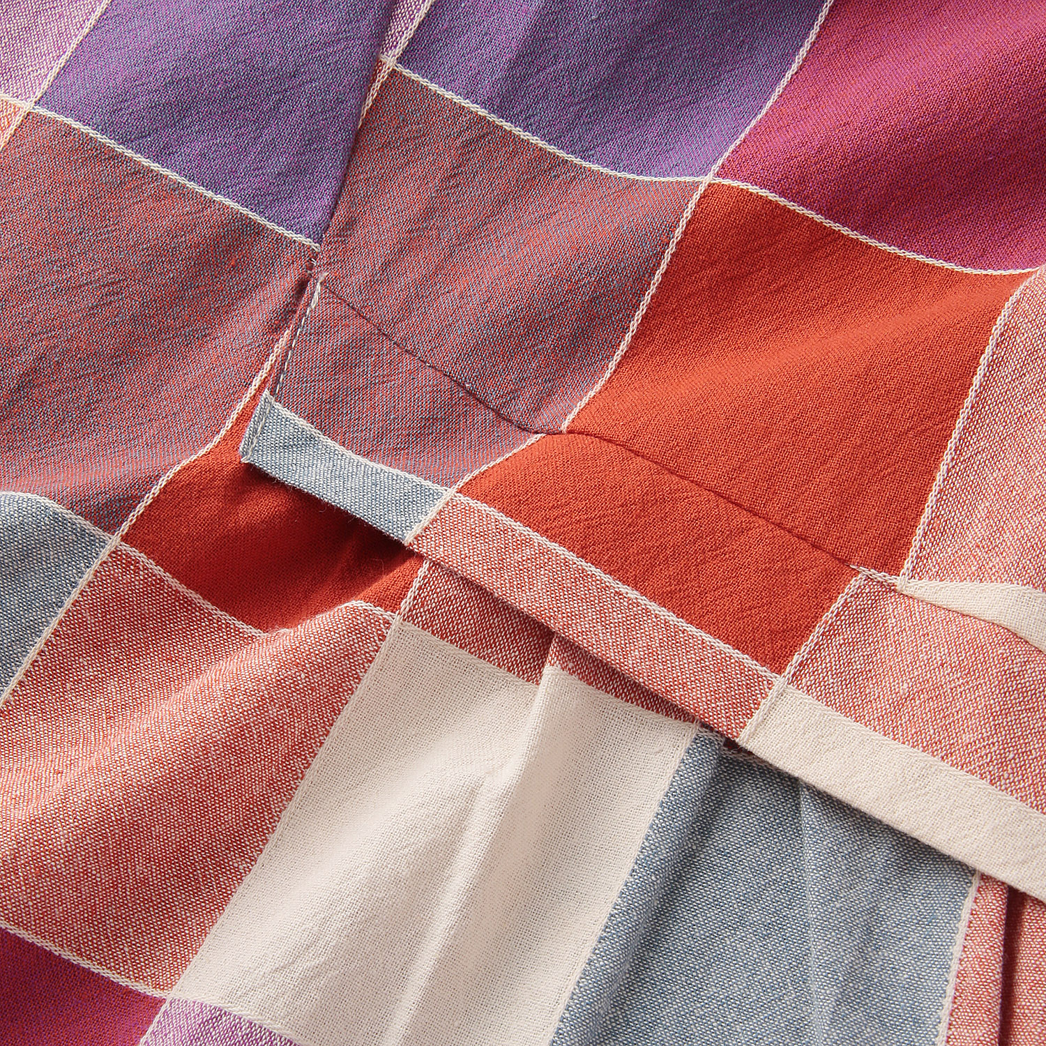 格子柄ワンピース - 画像6