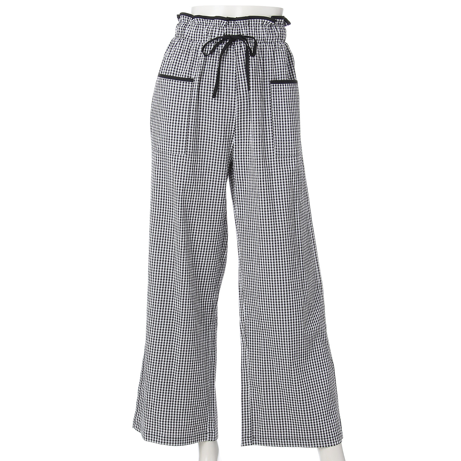 ギンガムワイドパンツ - 画像2