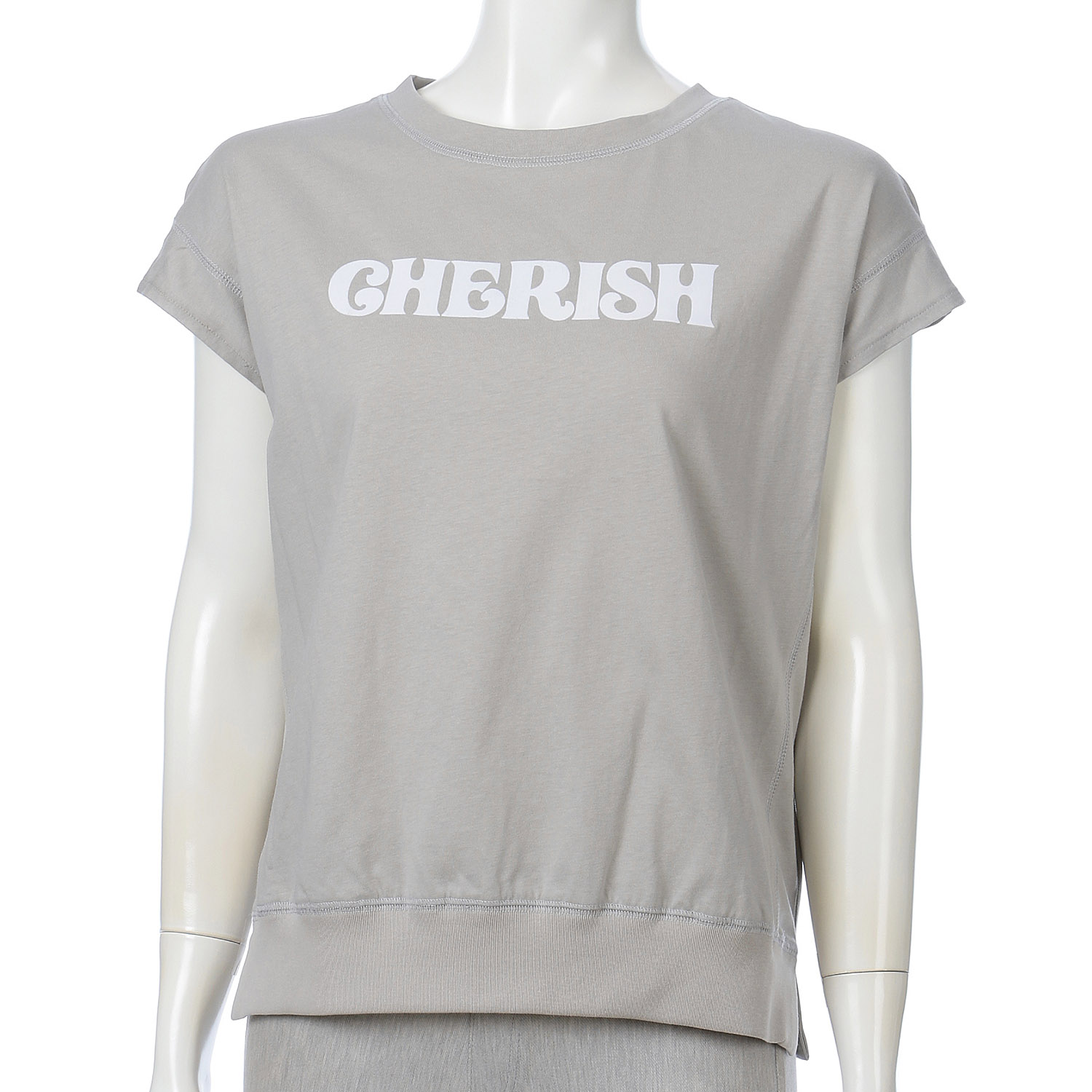 シルケットロゴTシャツ - 画像1