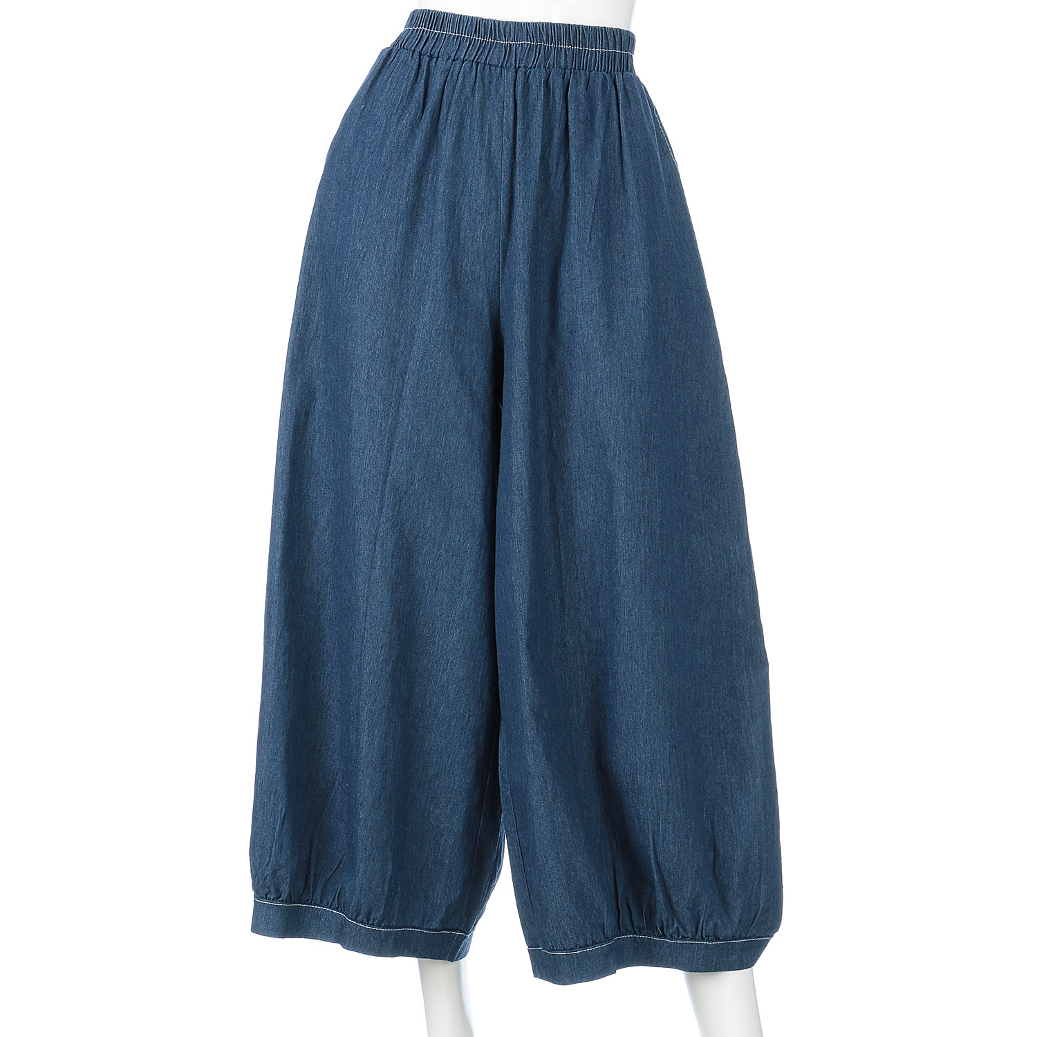 MAKITO デニムワイドクロップドパンツ - 画像5