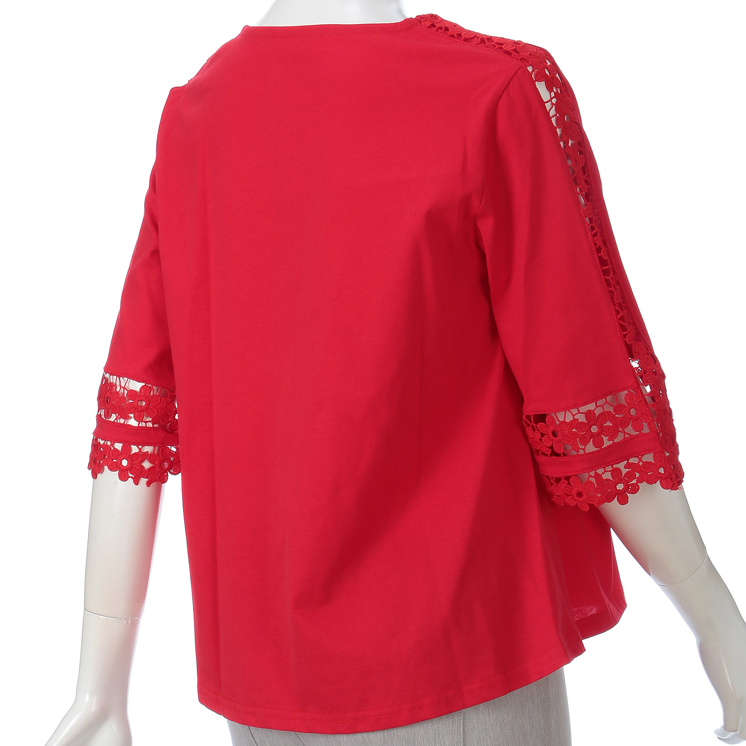 肩レースカットソー - 画像6