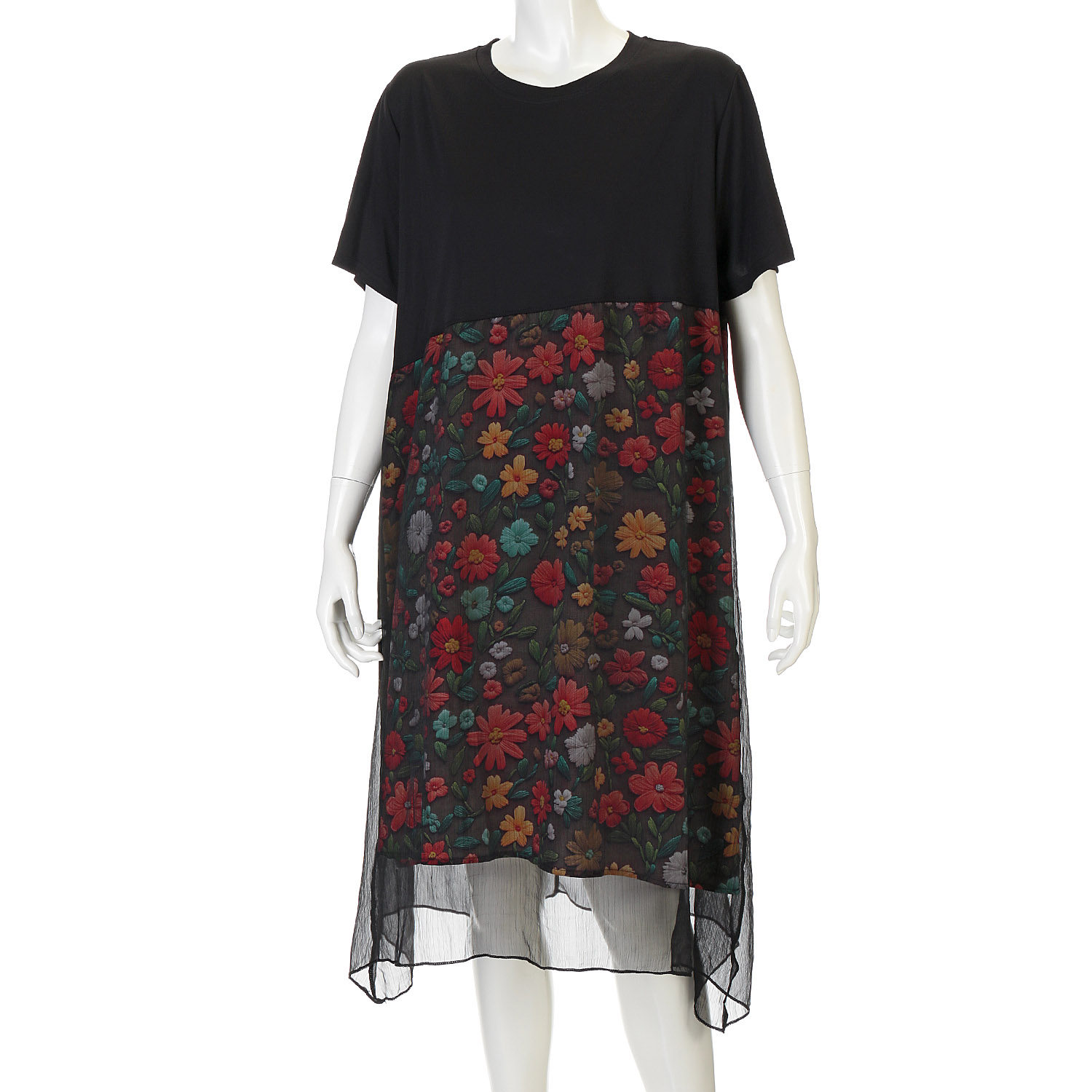 KocoLine フラワーデザインワンピース - 画像2