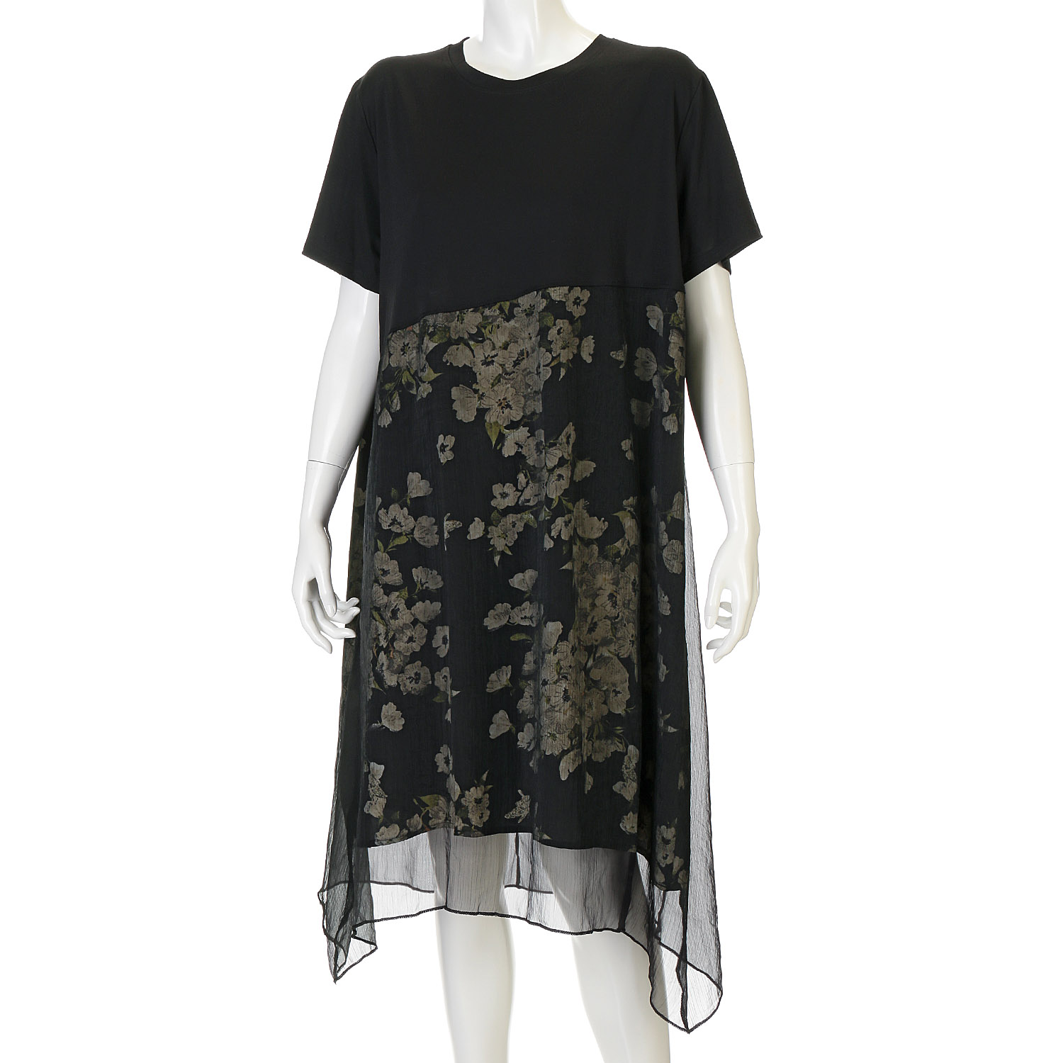 KocoLine フラワーデザインワンピース - 画像1