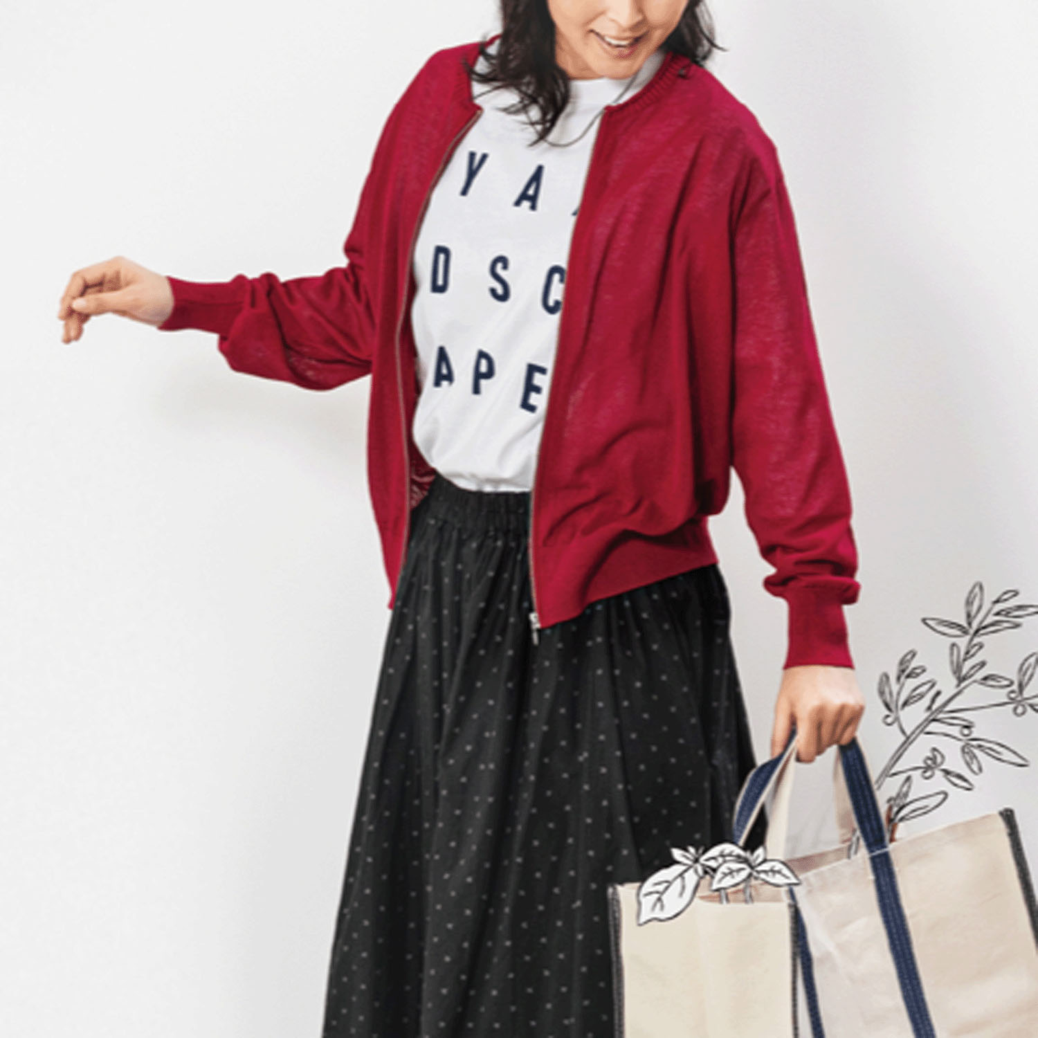 Northern Truck ジップアップニットカーディガン