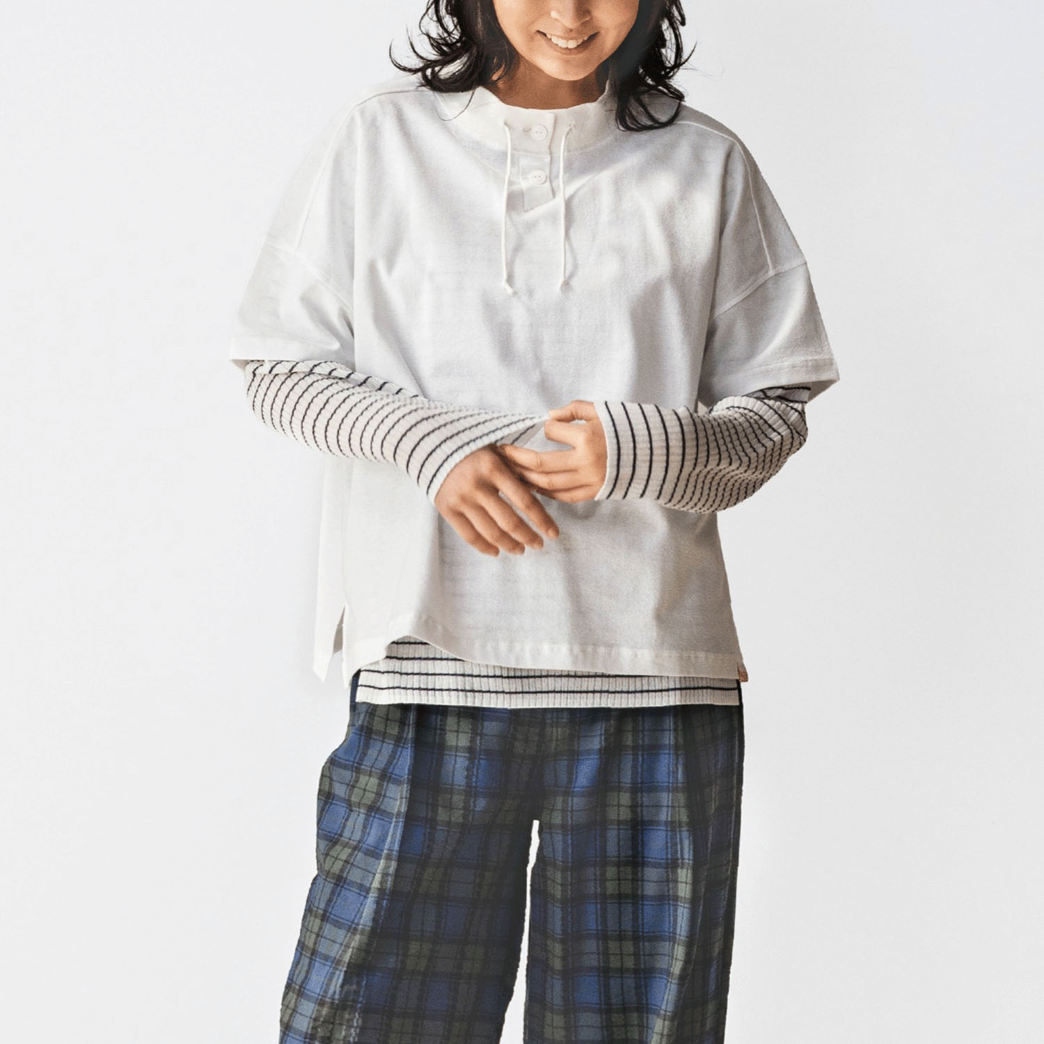 Northern Truck スタンドカラースクエアプルオーバー - 画像1