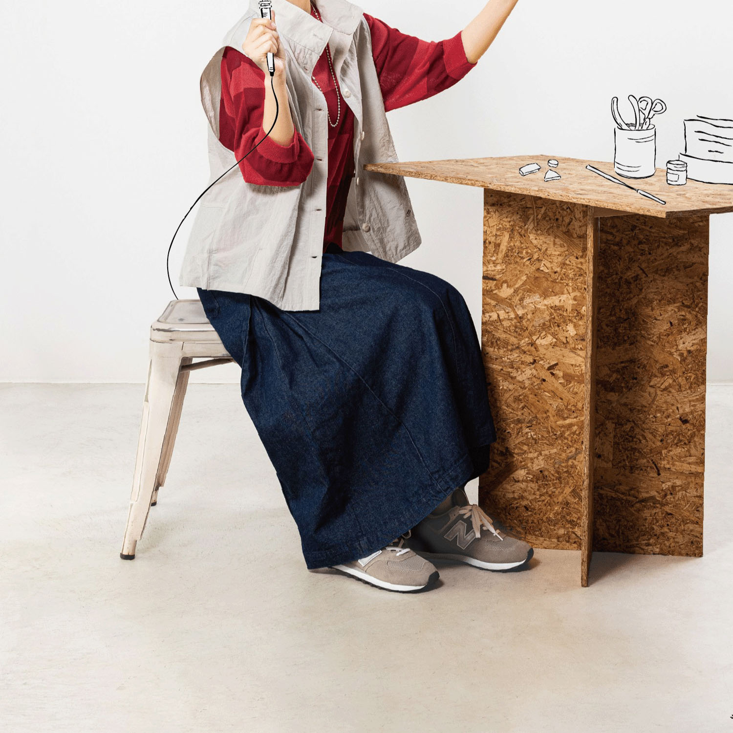 Northern Truck サイドフレアロングスカート - 画像17