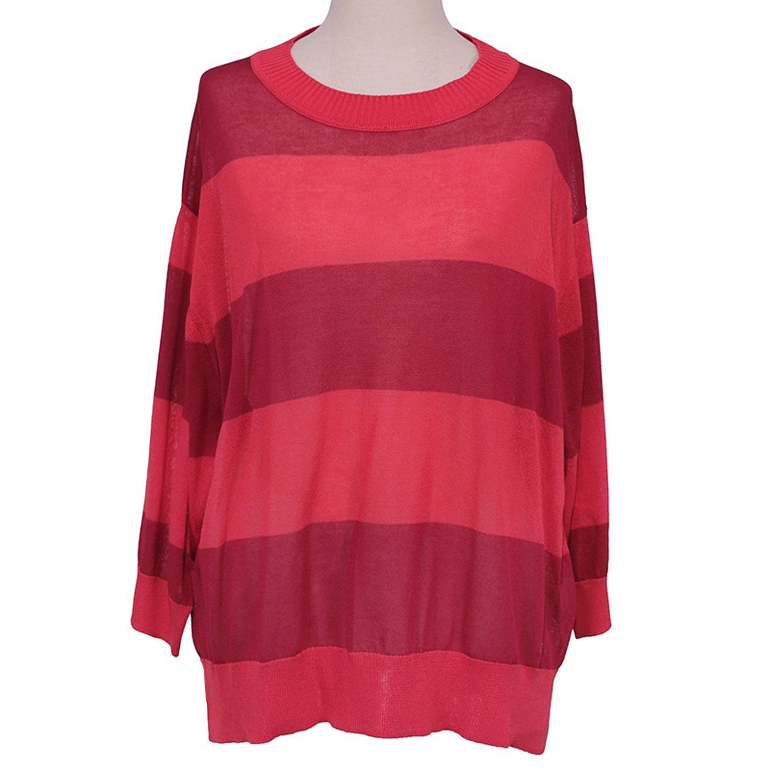 Northern Truck 太ボーダーニットプルオーバー - 画像6