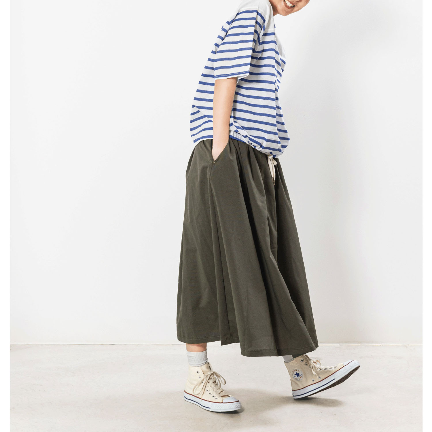 【4月中旬頃入荷予定】Northern Truck タックギャザースカート - 画像16