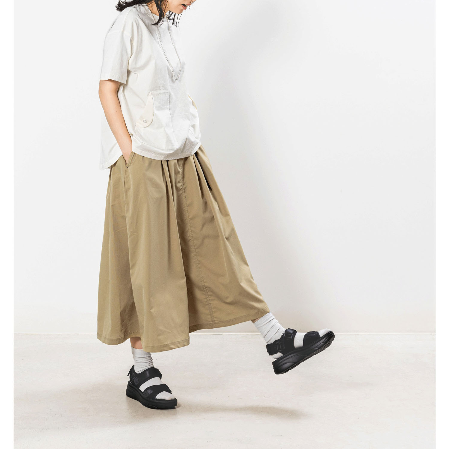 【4月中旬頃入荷予定】Northern Truck タックギャザースカート - 画像9