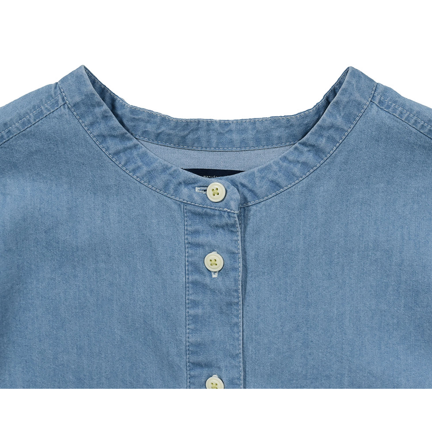 Northern Truck バンドカラーワークシャツ - 画像7