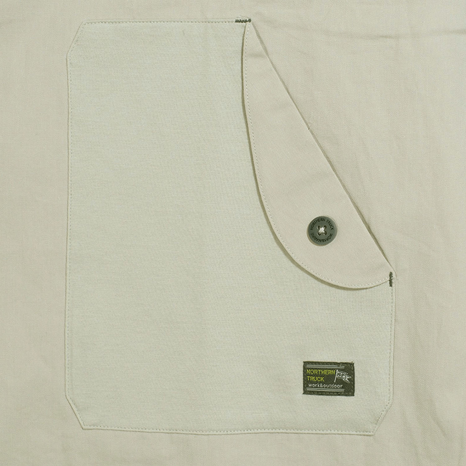 【4月中旬頃入荷予定】Northern Truck 異素材づかいワイドプルオーバー - 画像7
