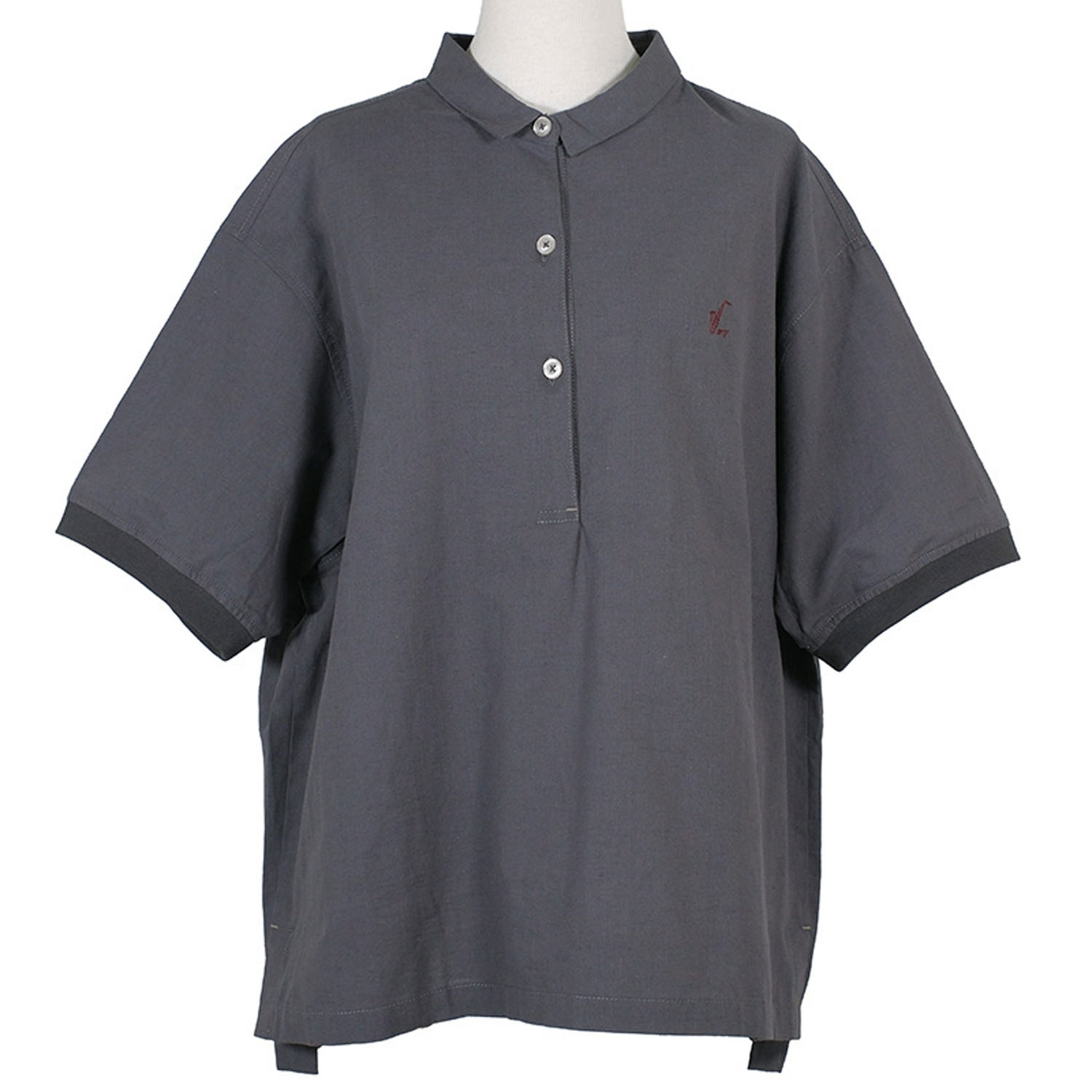 【4月中旬頃入荷予定】Northern Truck 布帛ポロプルオーバー - 画像2